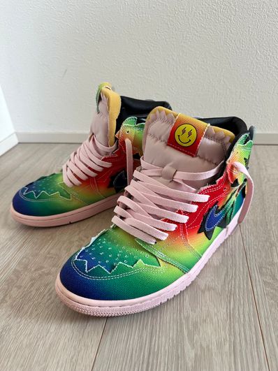 J Balvin × Nike Air Jordan 1 High OG "Rainbow"