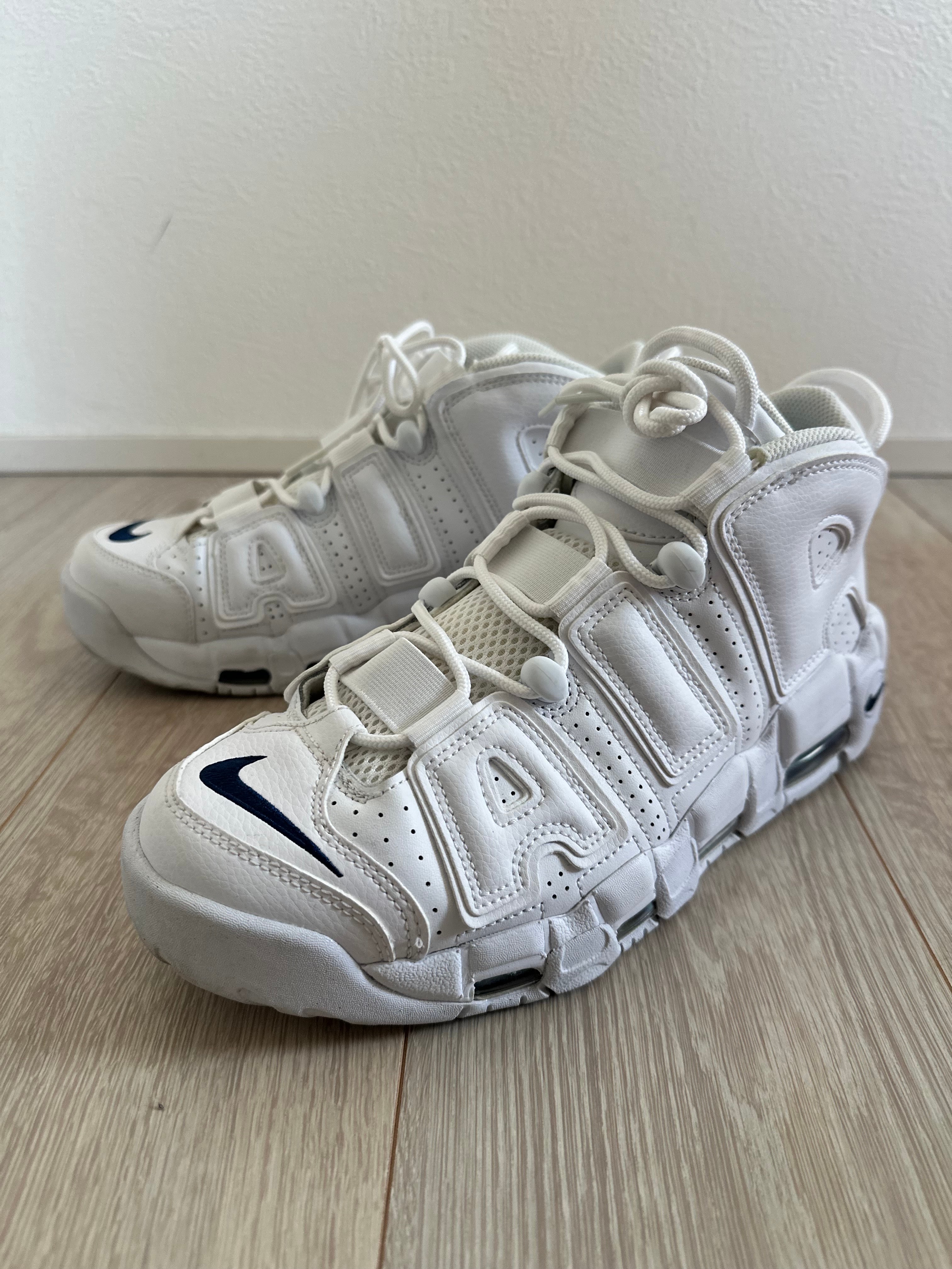 Nike Air More Uptempo "White/Midnight Navy"