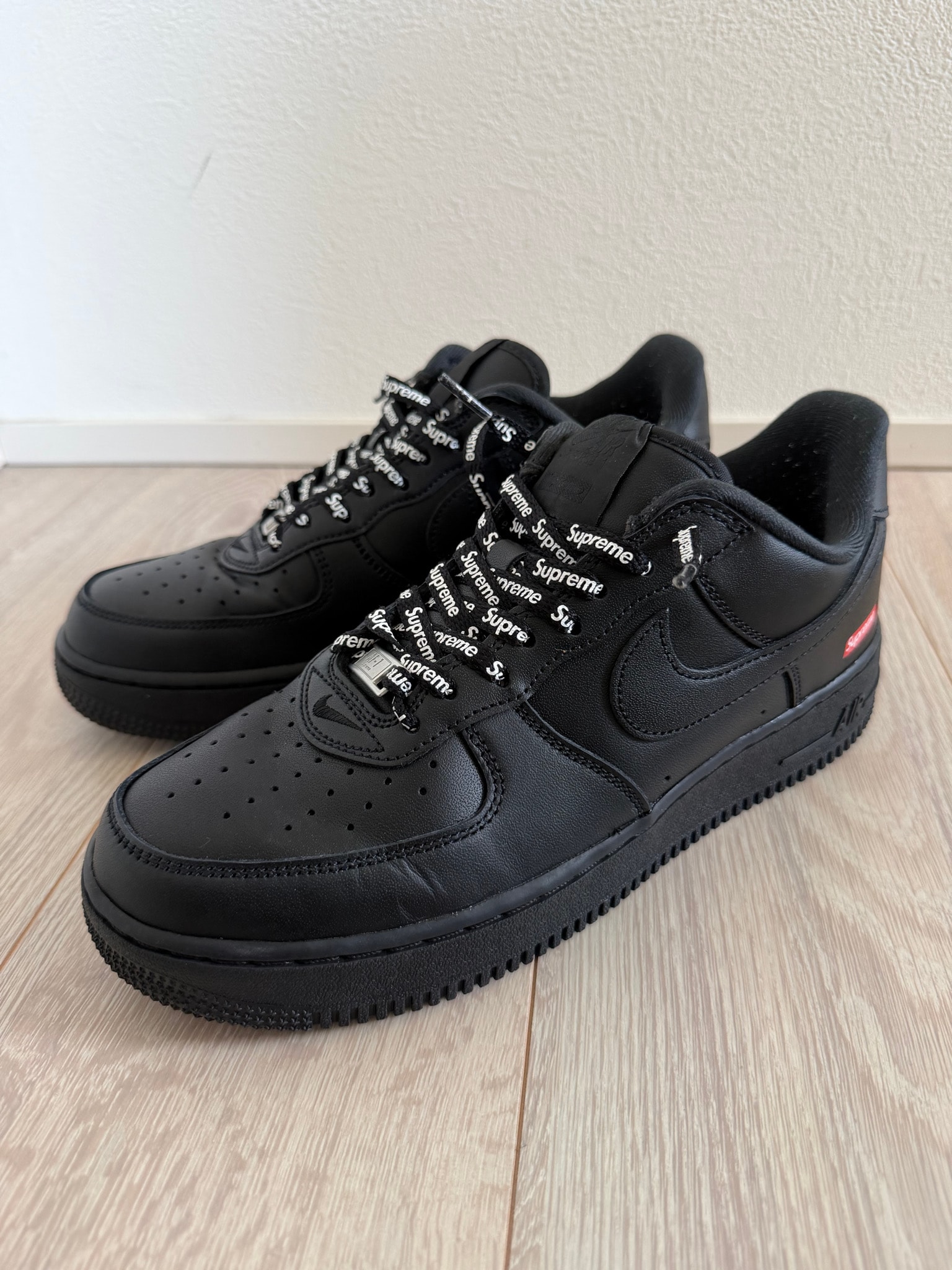 Supreme × Nike Air Force 1 Low "Black"