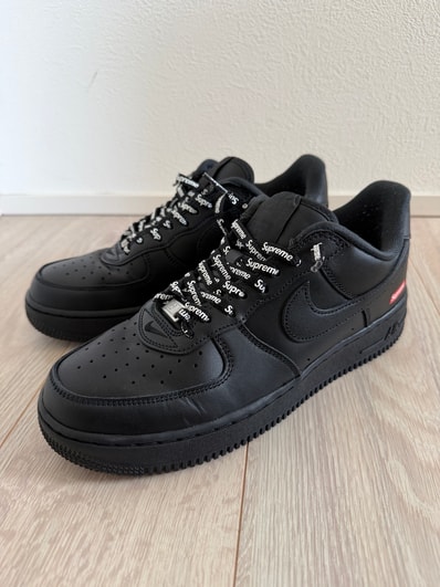 Supreme × Nike Air Force 1 Low "Black"