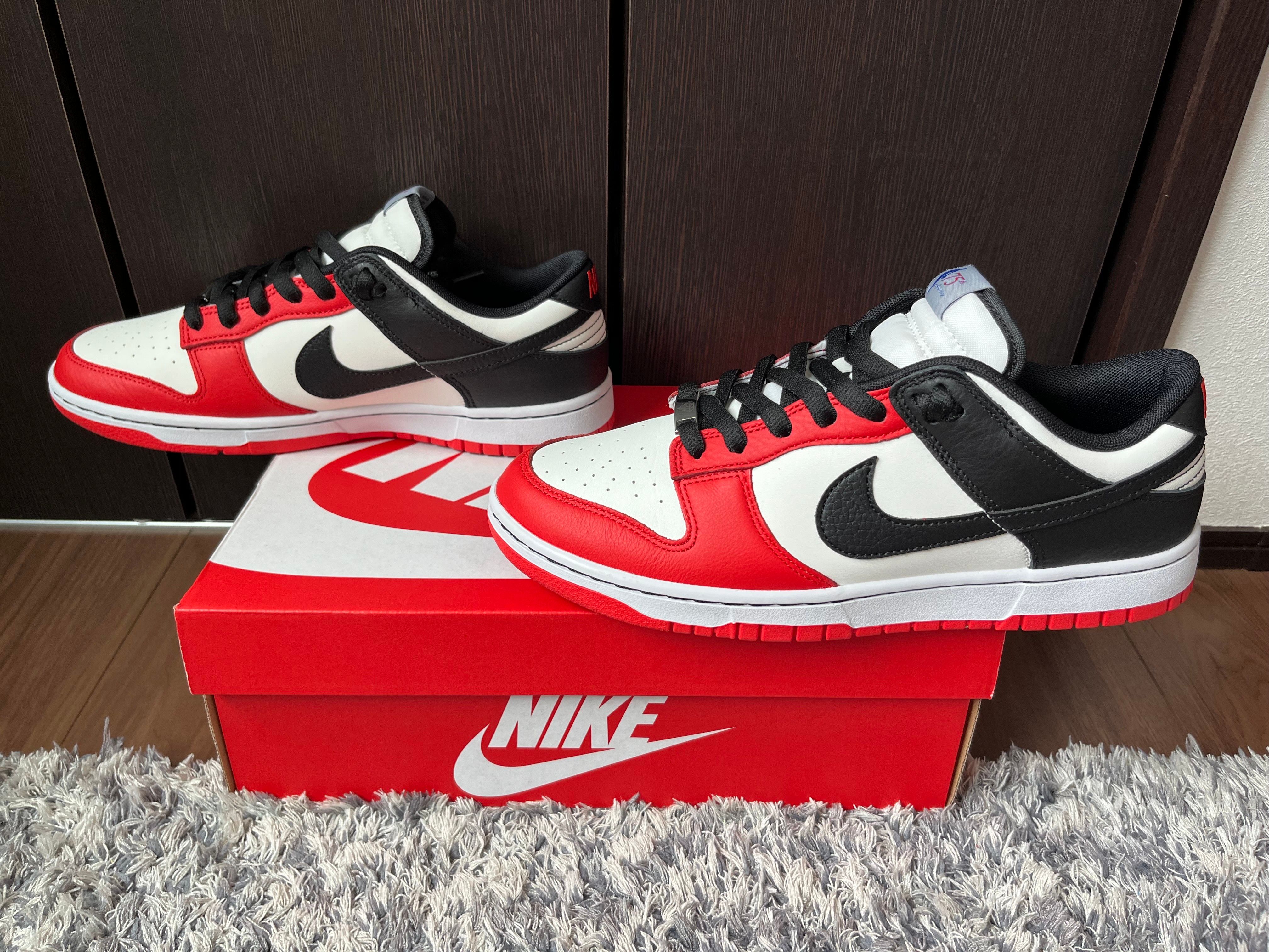 NBA × Nike Dunk Low EMB 75th Anniversary "Chicago Bulls"