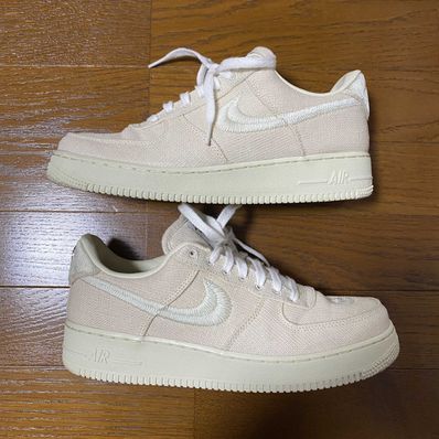 Stussy × Nike Air Force 1 Low "Fossil Stone"
