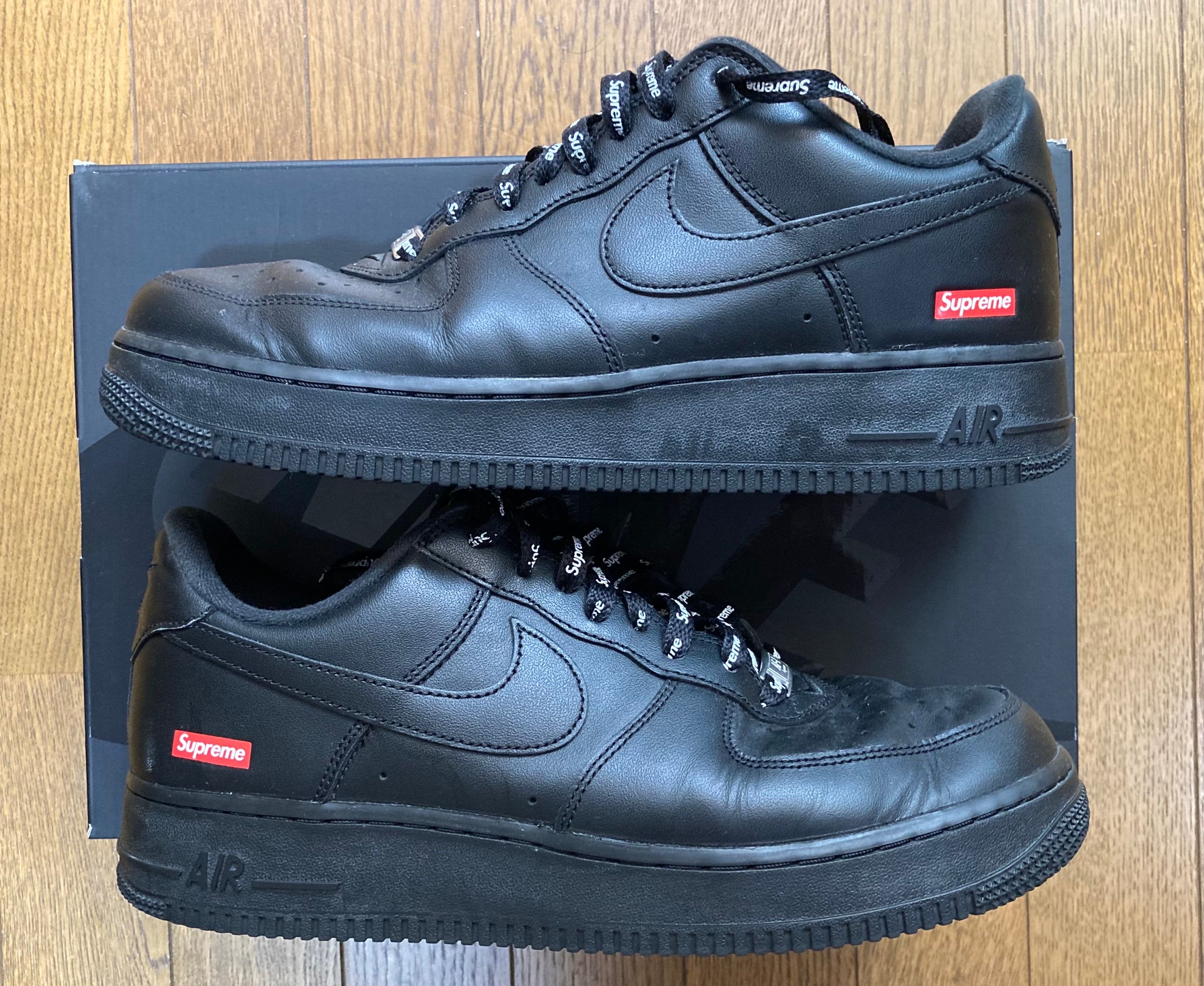 Supreme × Nike Air Force 1 Low "Black"