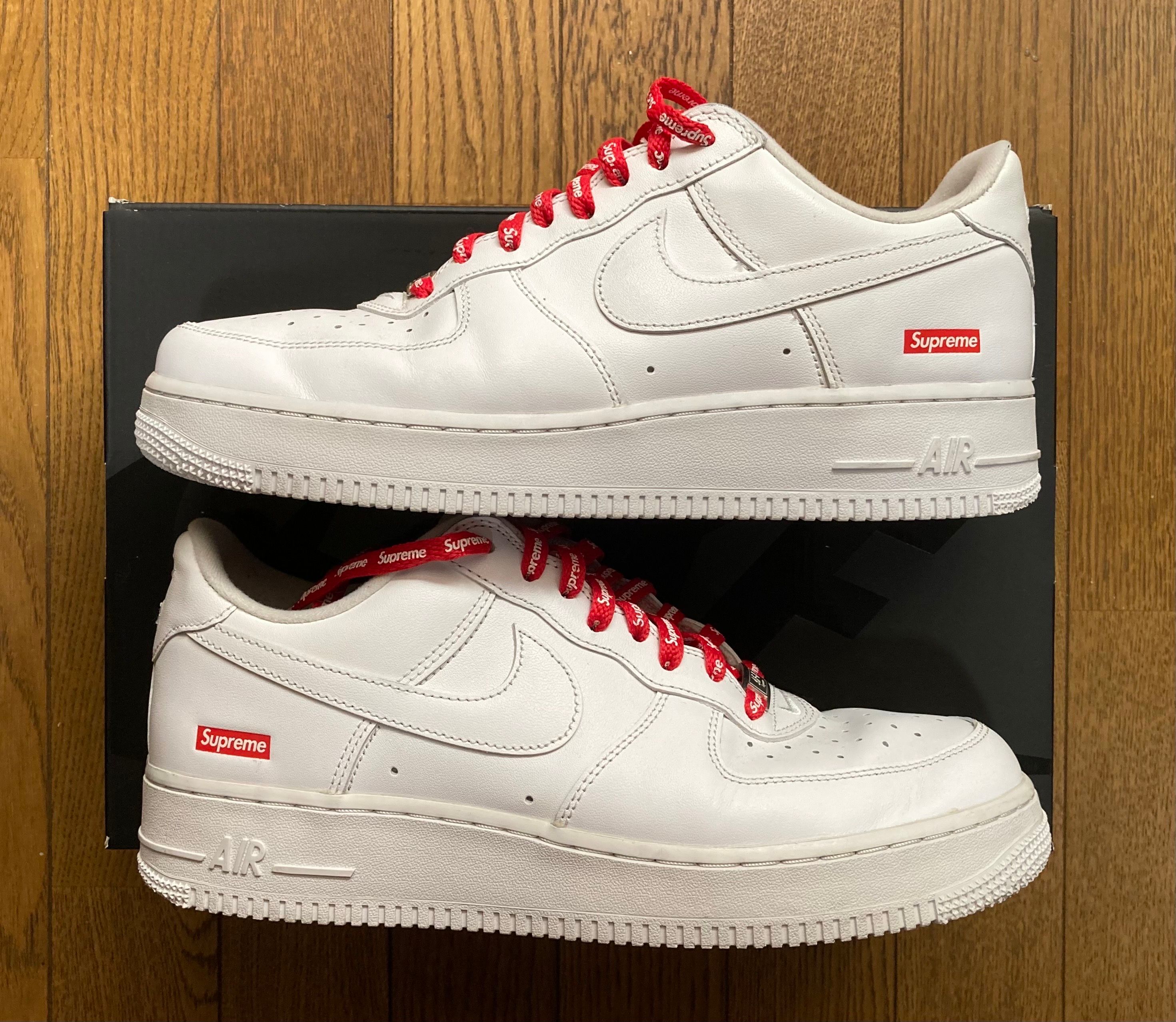 Supreme × Nike Air Force 1 Low "White"