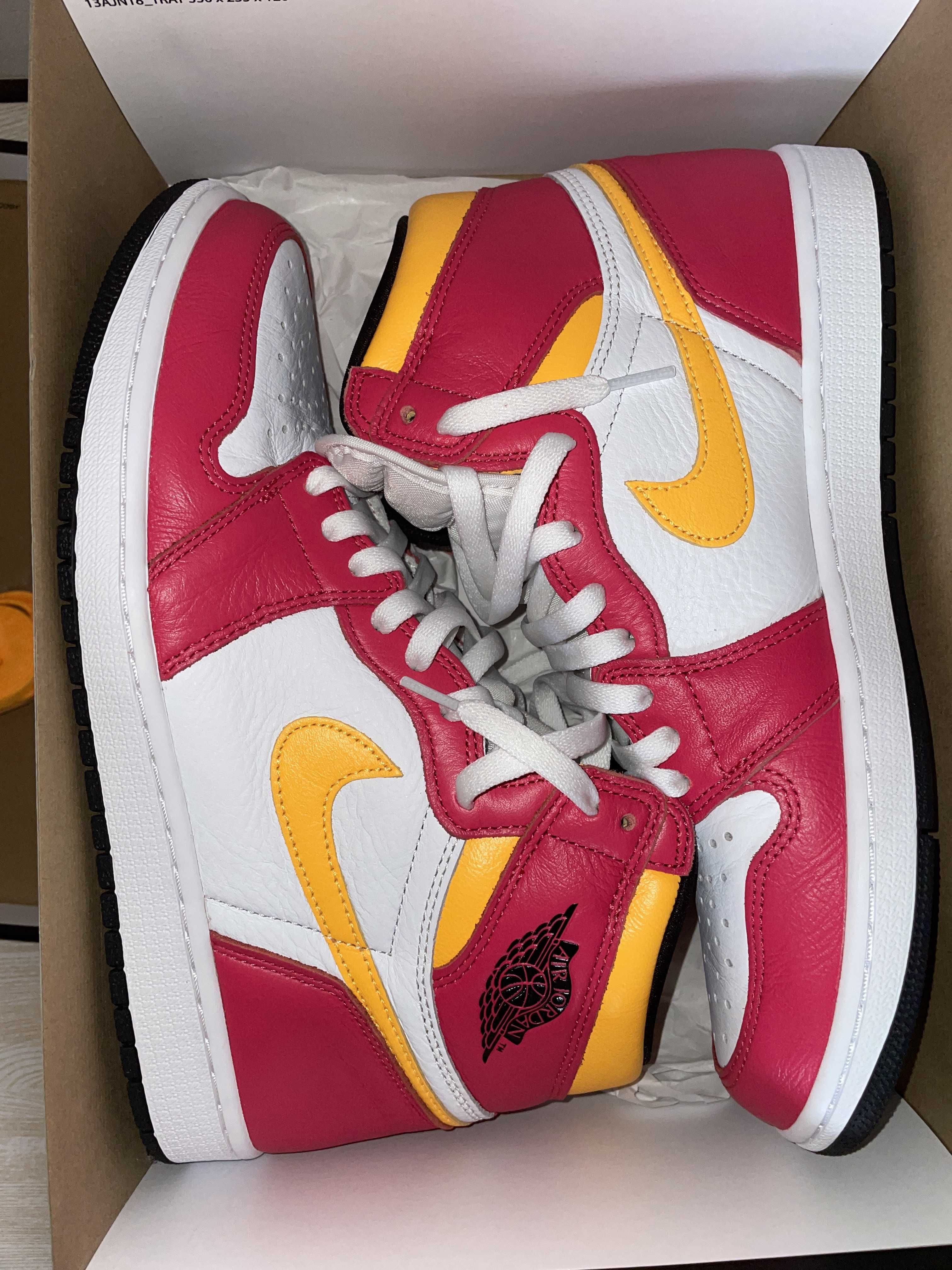 Nike Air Jordan 1 High OG "Light Fusion Red"