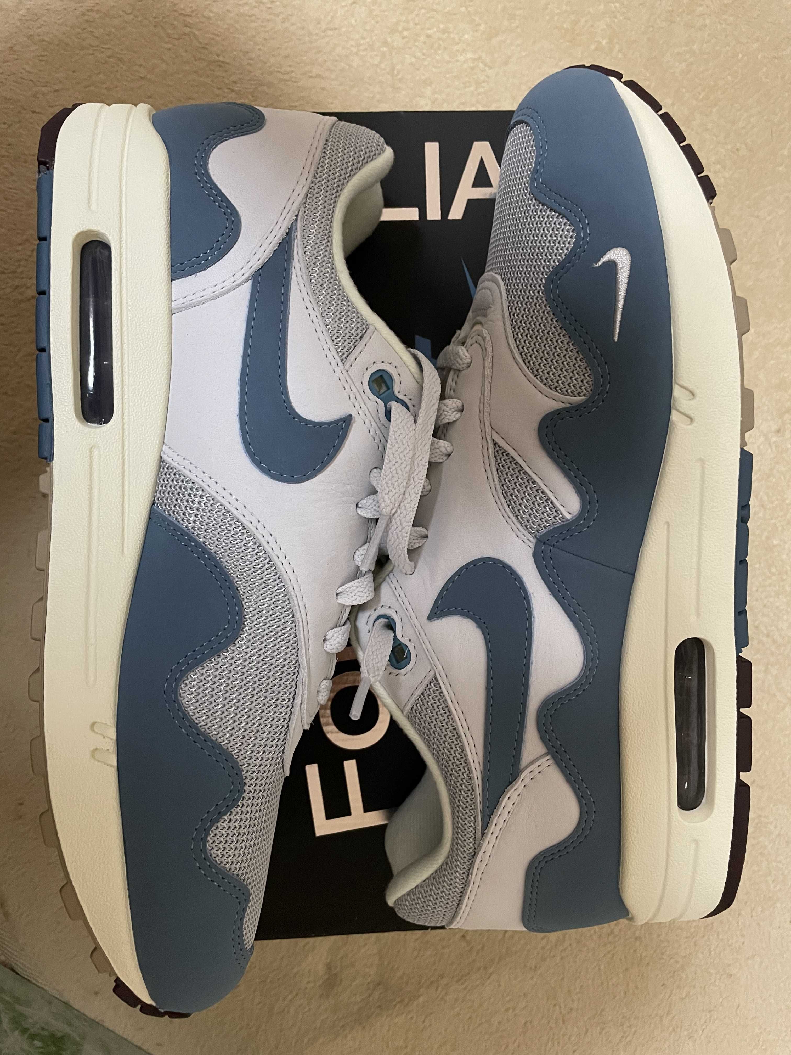 Patta × Nike Air Max 1 "Noise Aqua"