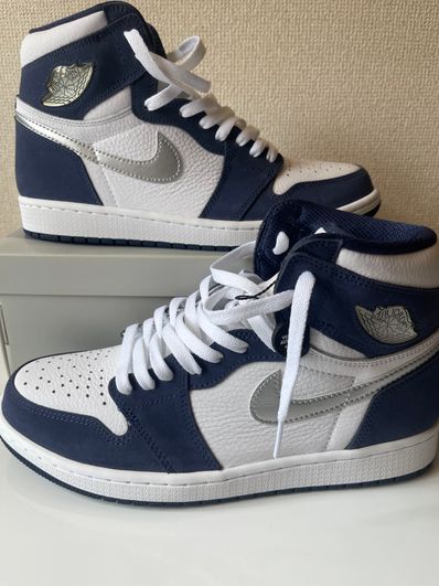 Nike Air Jordan 1 High OG CO.JP "White/Midnight Navy" (2020)(ブリーフケースなし)