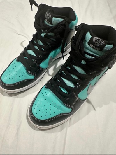 Diamond Supply × Nike SB Dunk High "Tiffany"
