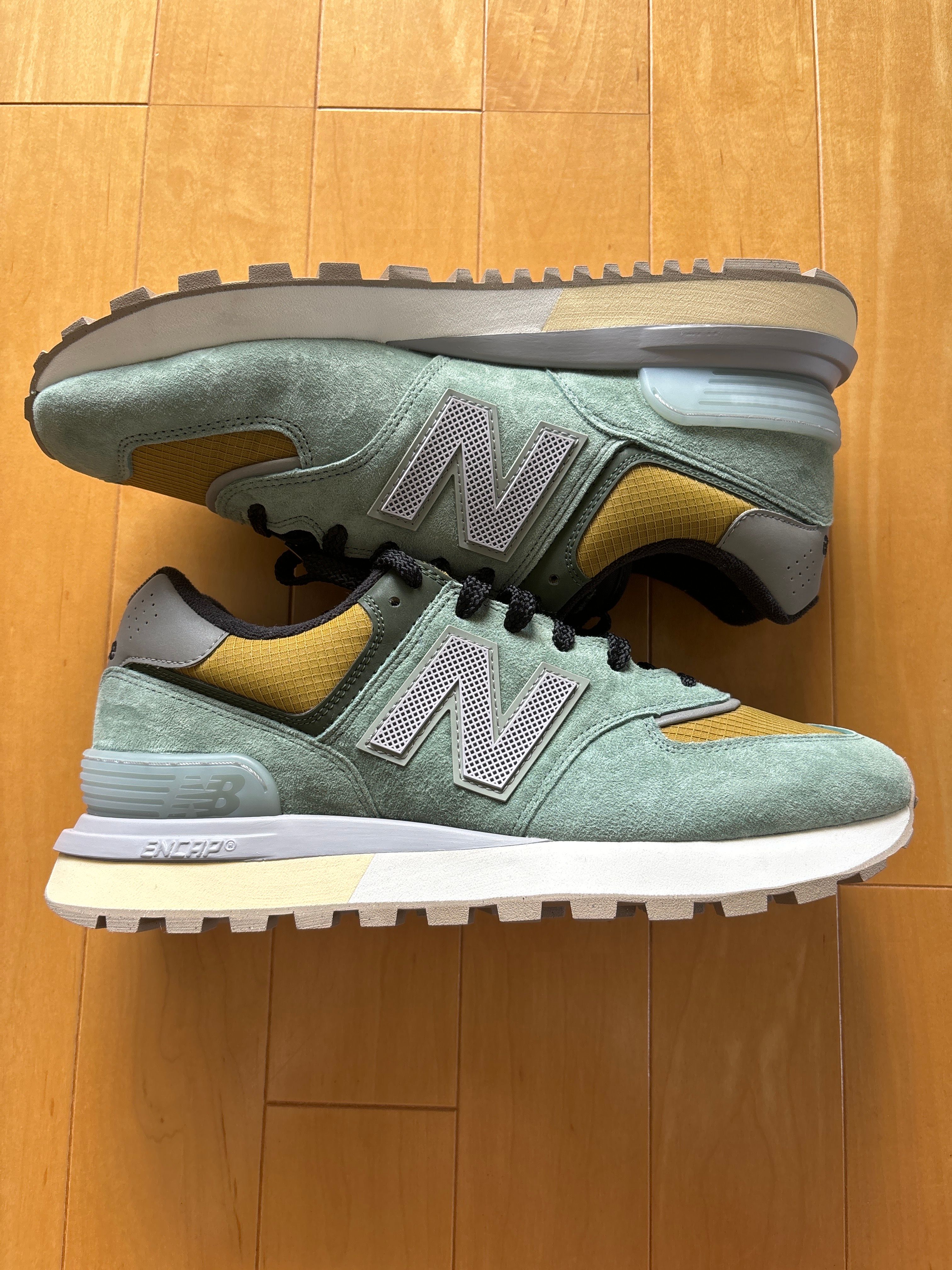 Stone Island × New Balance 574 Legacy "Green Clay"