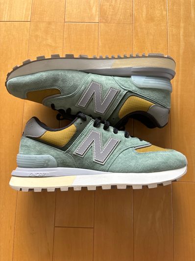Stone Island × New Balance 574 Legacy "Green Clay"