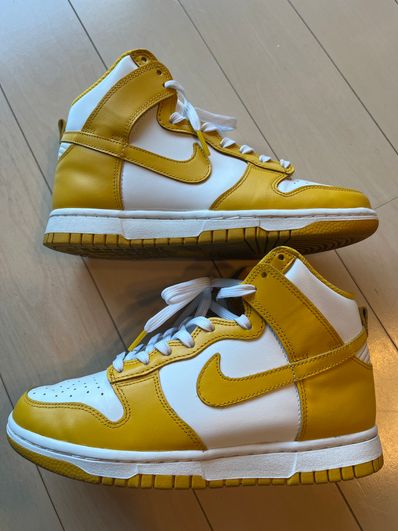 NIKE Women's DUNK HIGH "DARK SULFUR"