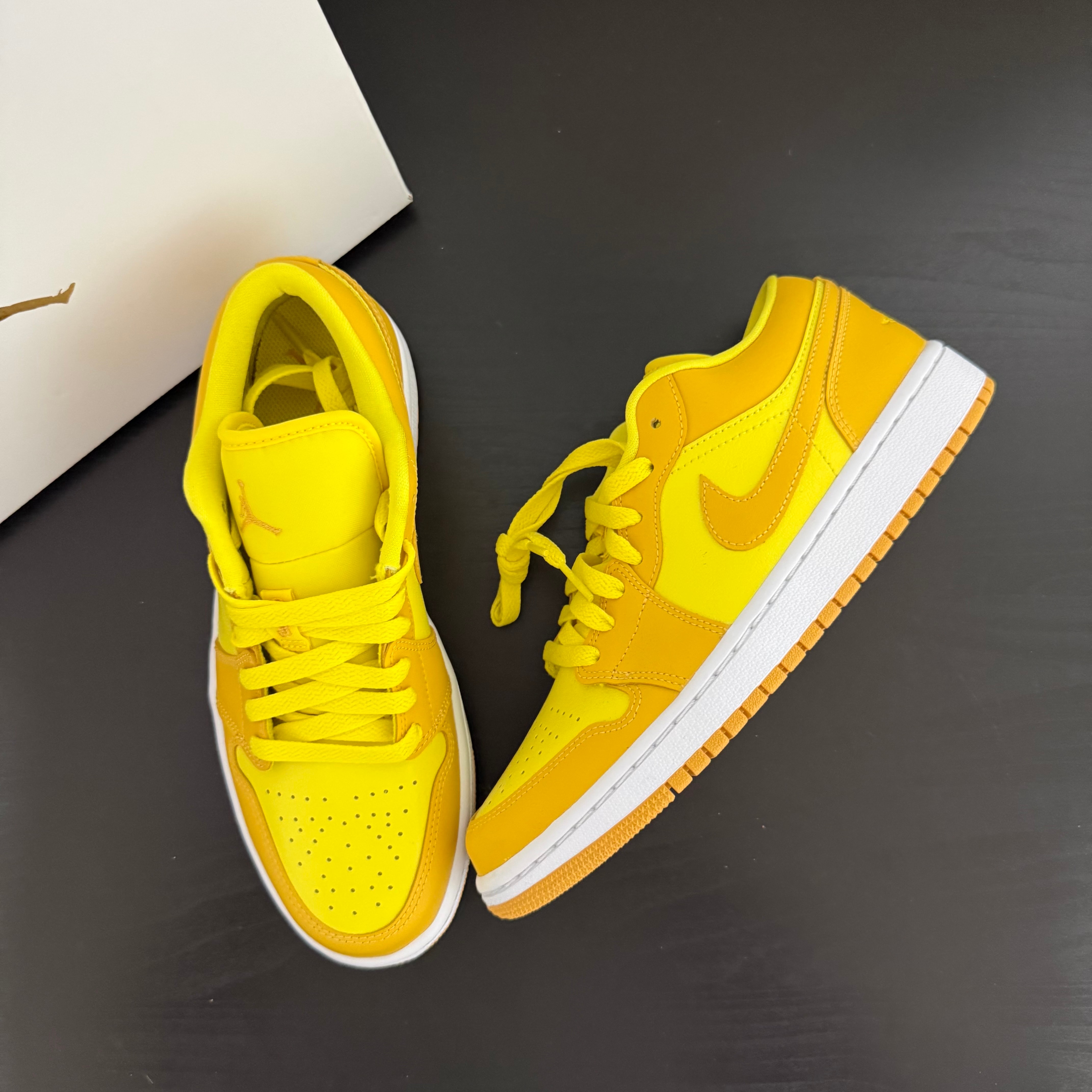Nike Women's Air Jordan 1 Low "Sunny Yellow"