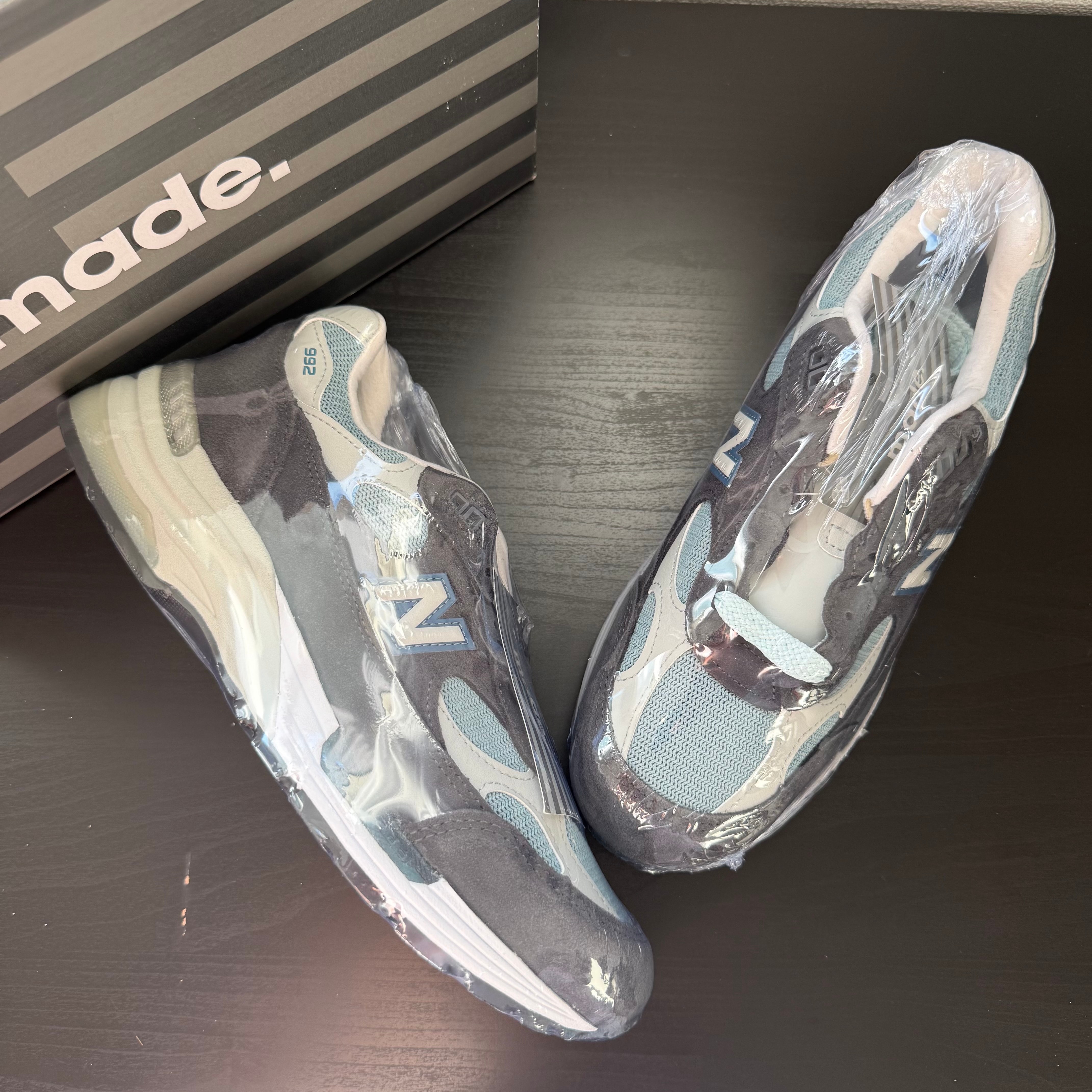 KITH × New Balance 992 "Steel Blue"