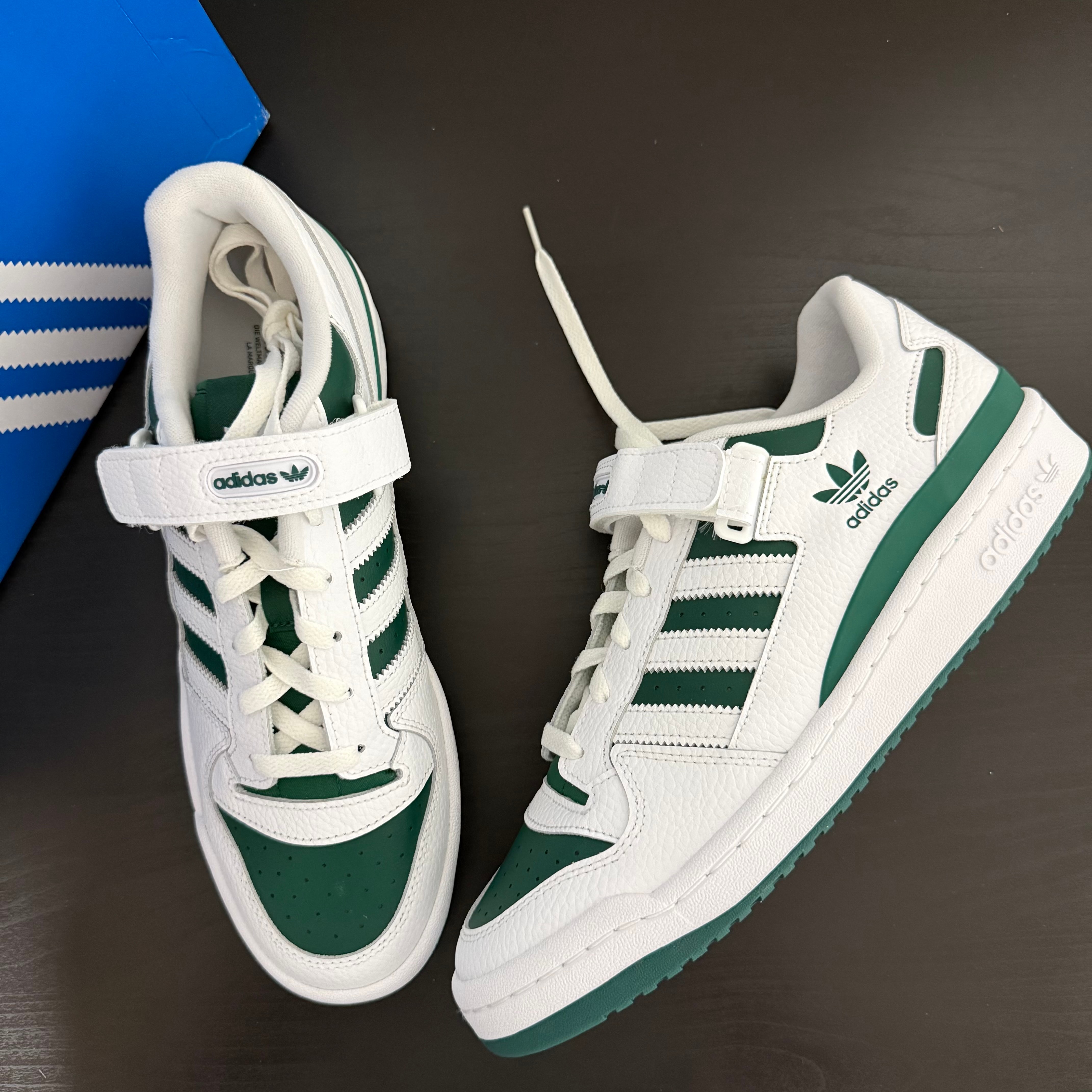 adidas Forum Low "Cloud White/Collegiate Green"