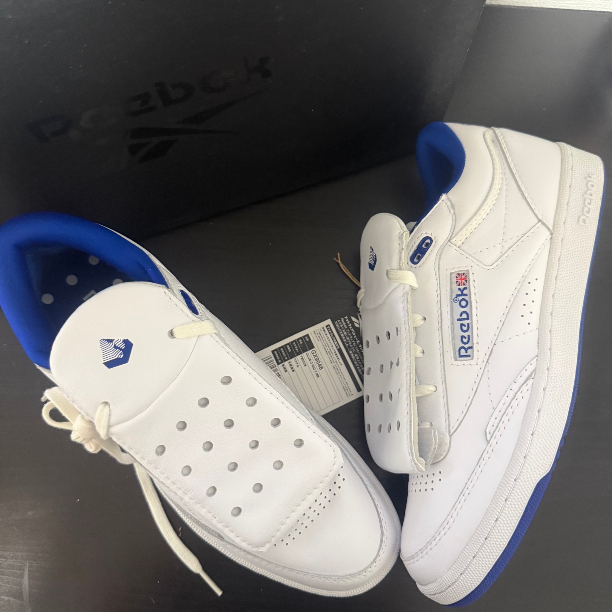 Mountain Research × Reebok CLUB C MID II MR "White/Blue"