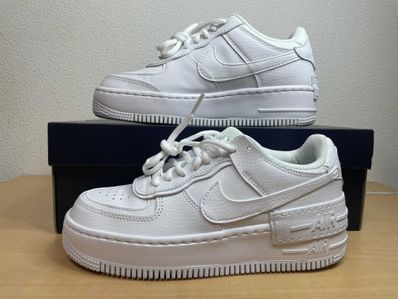Nike Women's Air Force 1 Low Shadow "Triple White"