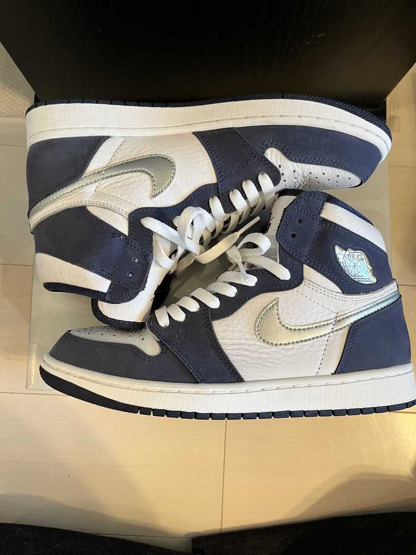Nike Air Jordan 1 High OG CO.JP "White/Midnight Navy" (2020)(ブリーフケースなし)