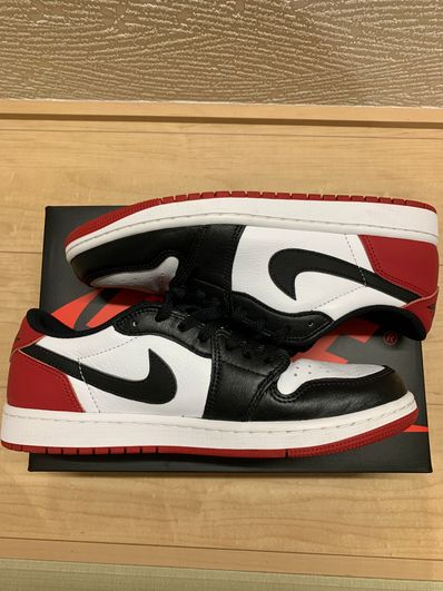 Nike Air Jordan 1 Retro Low OG "Black Toe"