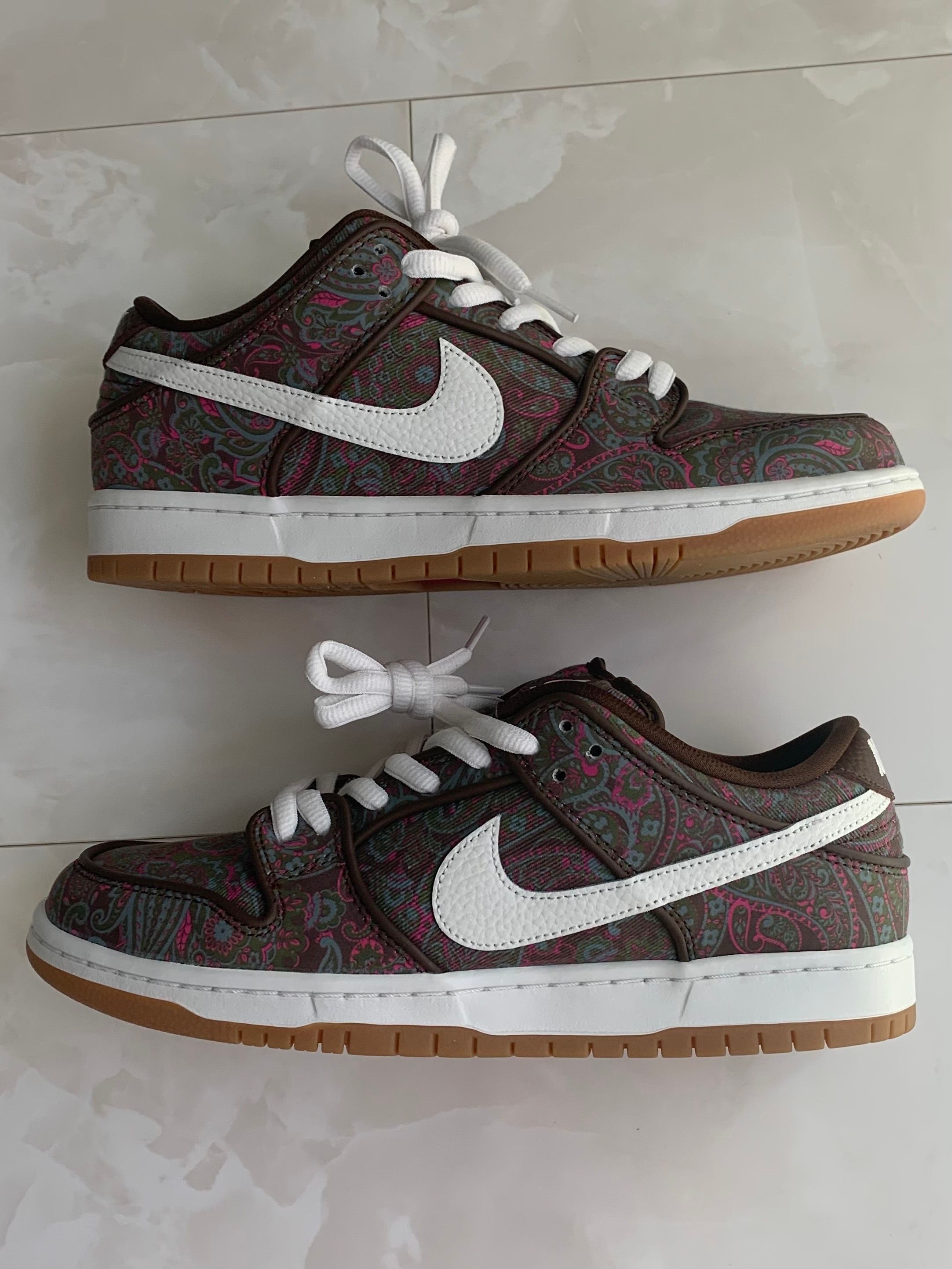 Nike SB Dunk Low PRM "Brown Paisley"