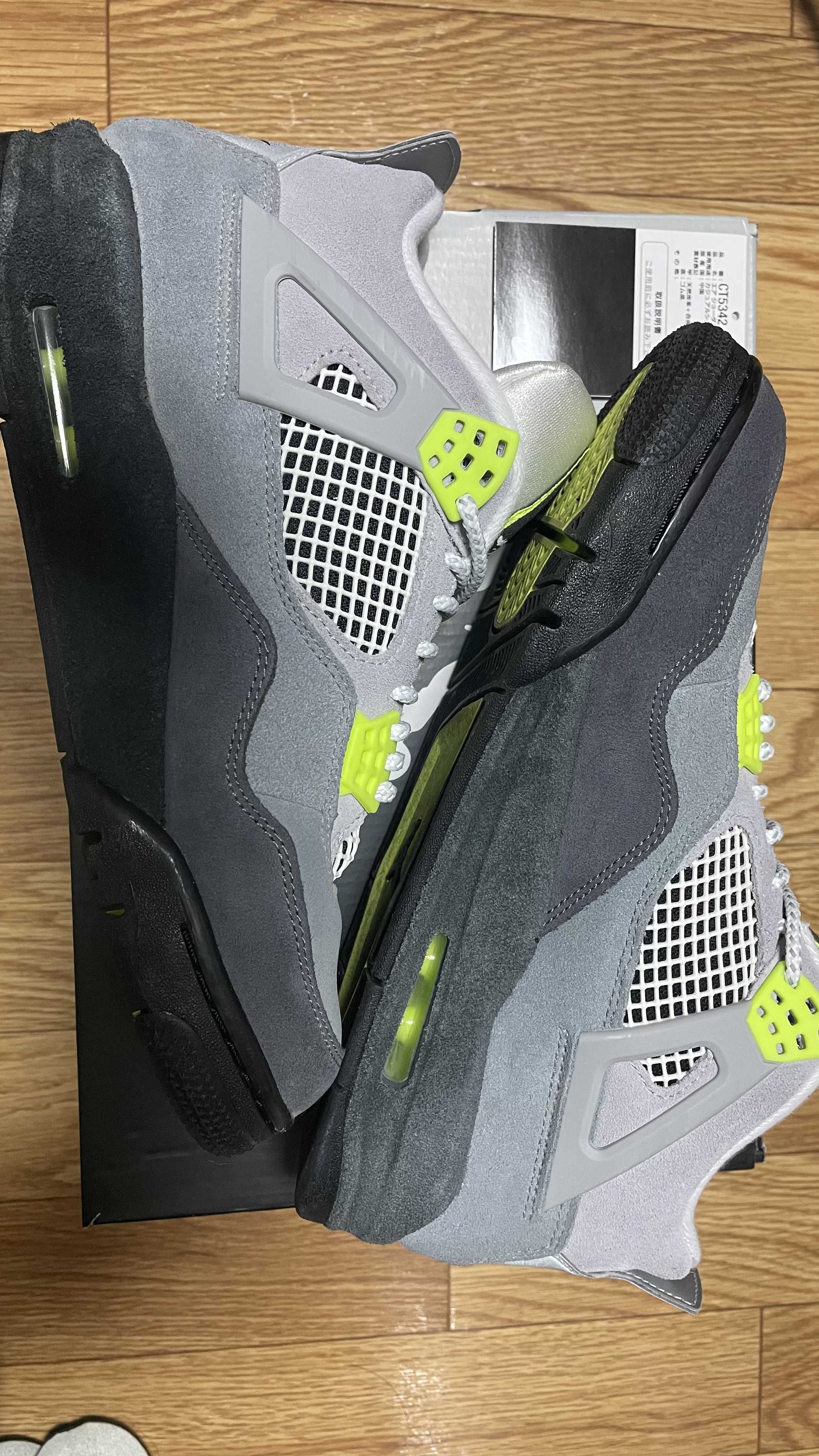 NIKE AIR JORDAN 4 RETRO LE "NEON"