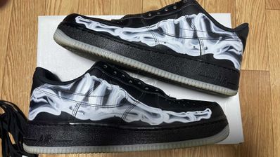 Nike Air Force 1 Low "Black Skeleton"