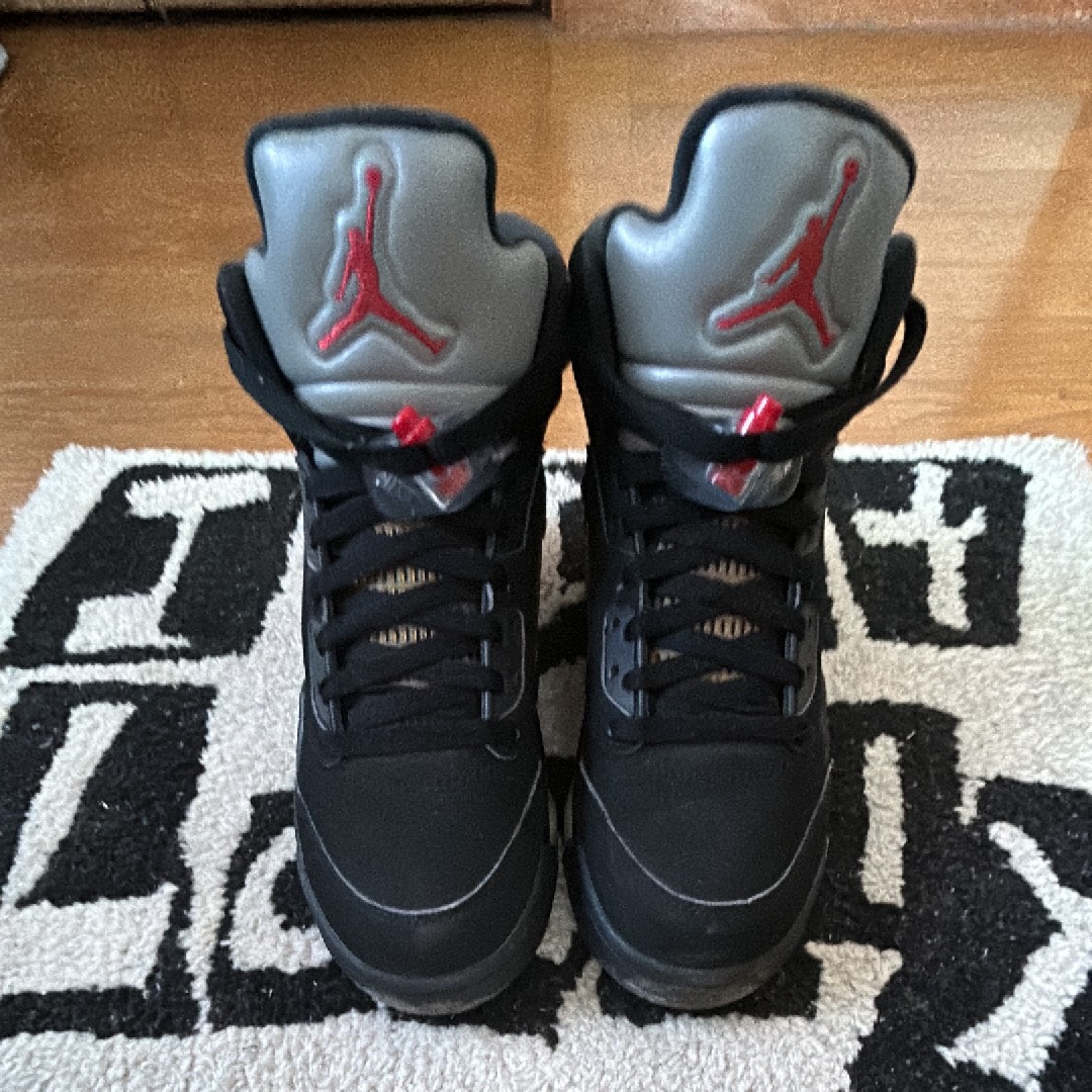 Nike Air Jordan 5 Retro OG "Black/Fire Red/Metallic Silver/White" (2016)