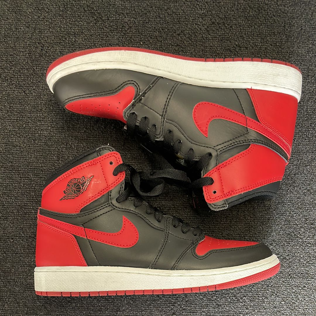 Nike GS Air Jordan 1 Retro High BRED 2016 "BANNED"