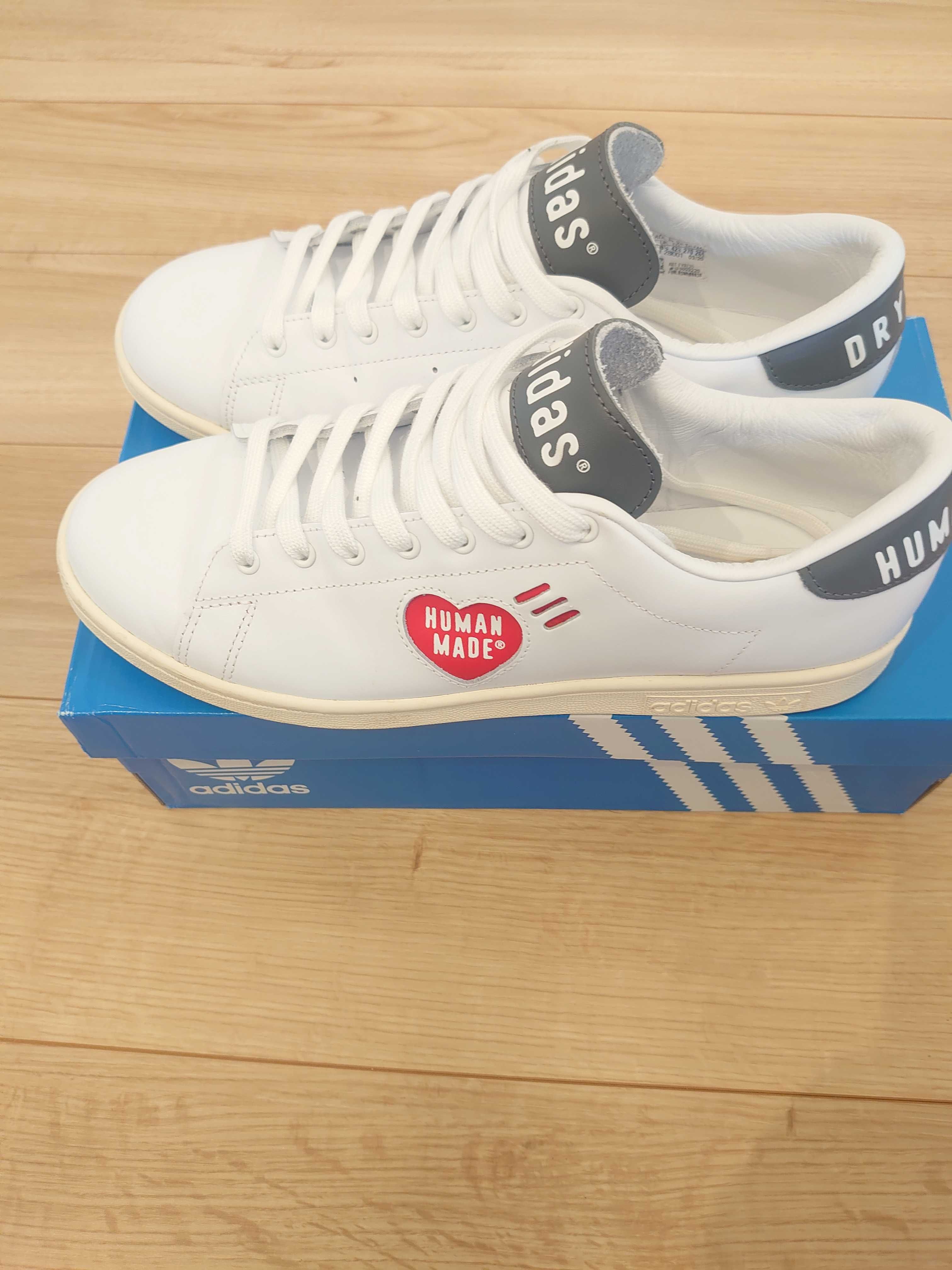 HUMAN MADE × adidas Stan Smith "WHITE/GREY"