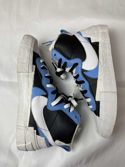 sacai × NIKE BLAZER MID "BLACK / BLUE"