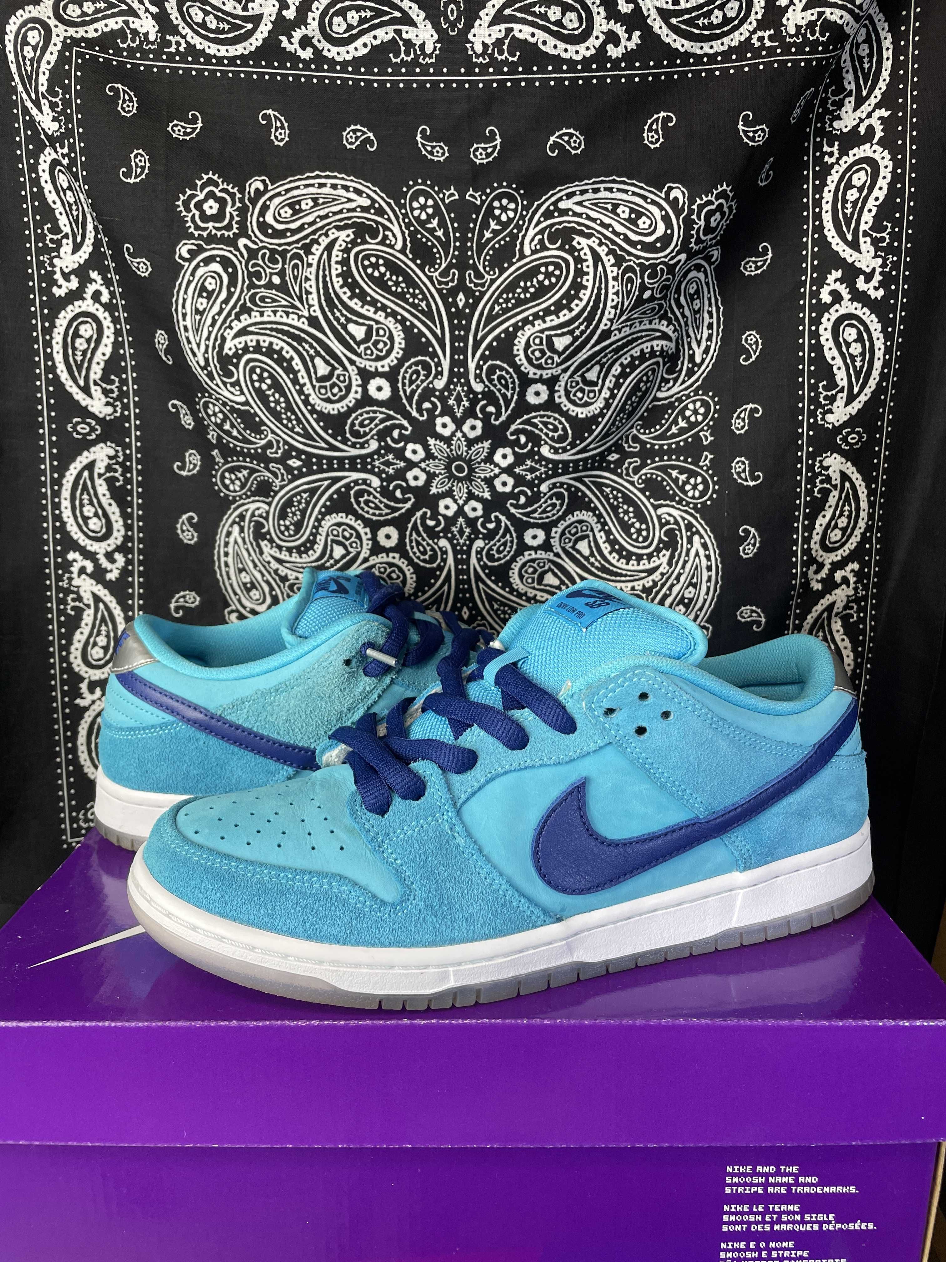 Nike SB Dunk Low Pro "Blue Fury/Deep Royal Blue"