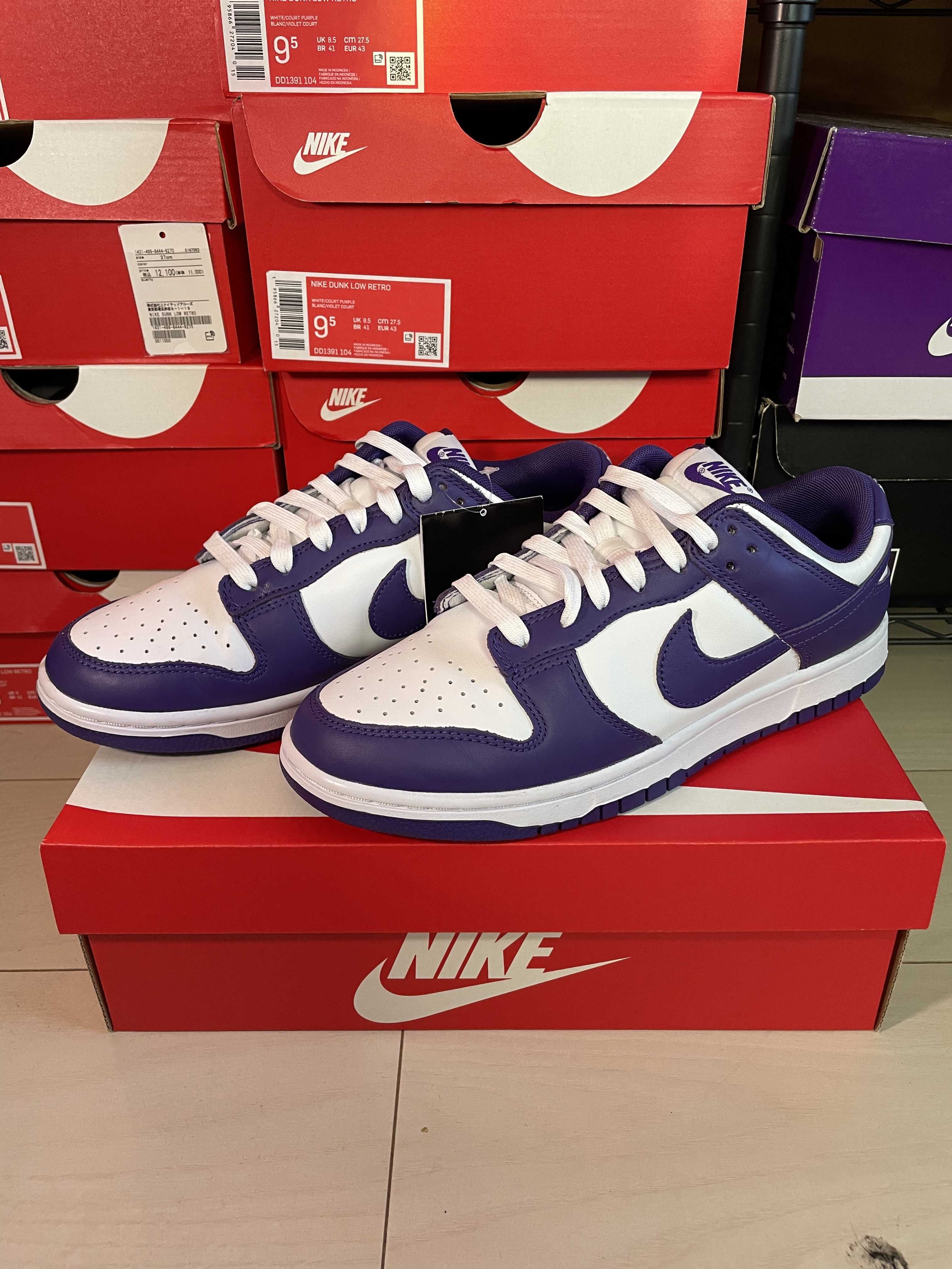 Nike Dunk Low Retro "Championship Court Purple"