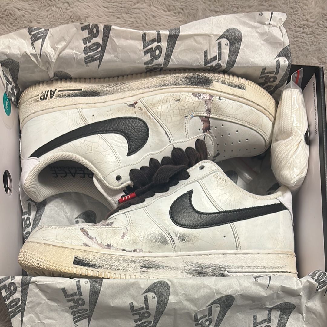 PEACEMINUSONE × Nike Air Force 1 Low "Para-noise/White/Black" / G-DRAGON