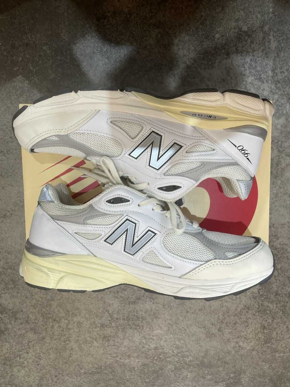 New Balance 990V3 "Sea Salt/Rain Cloud"