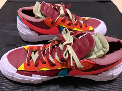 KAWS × sacai × Nike Blazer Low "Team Red"