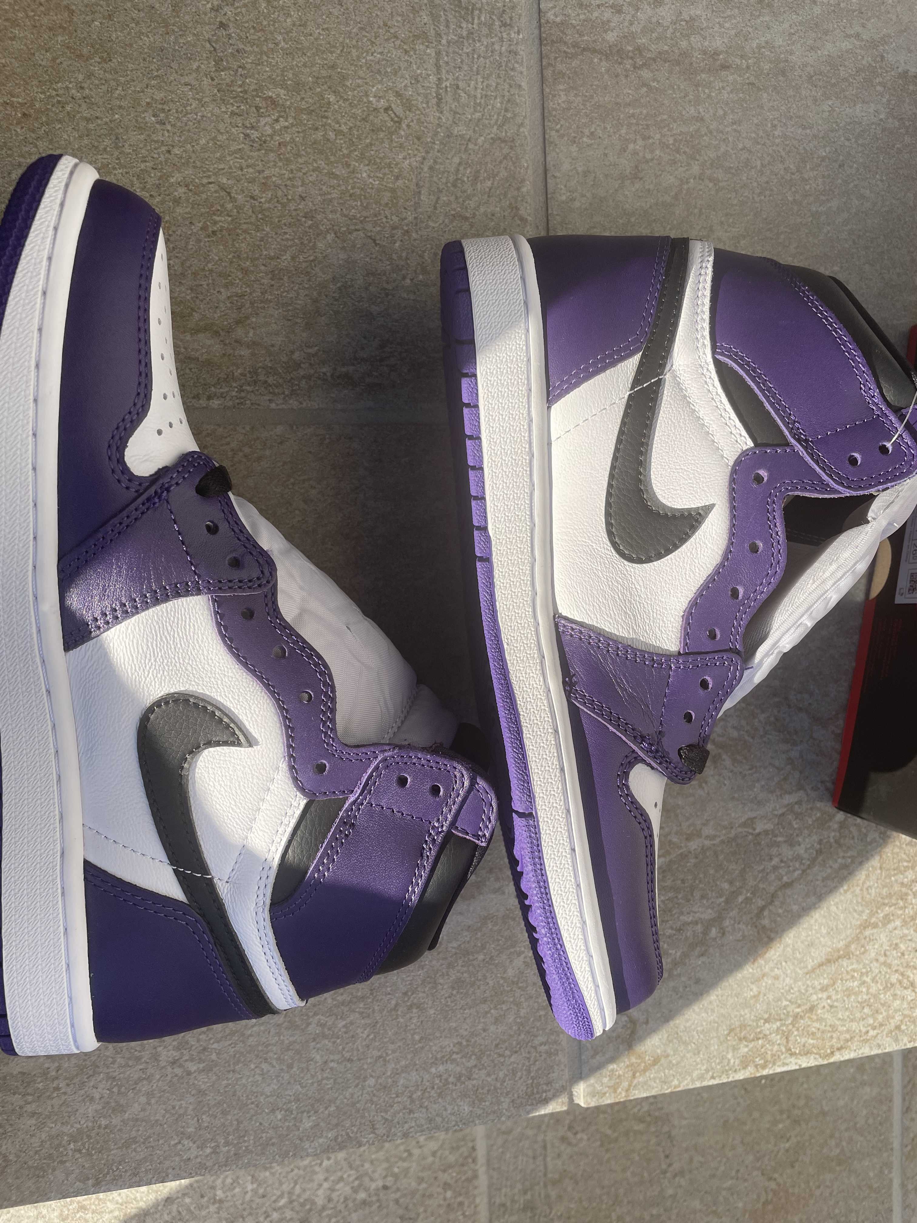 Nike Air Jordan 1 Retro High OG "Court Purple White/Black" (2020)   