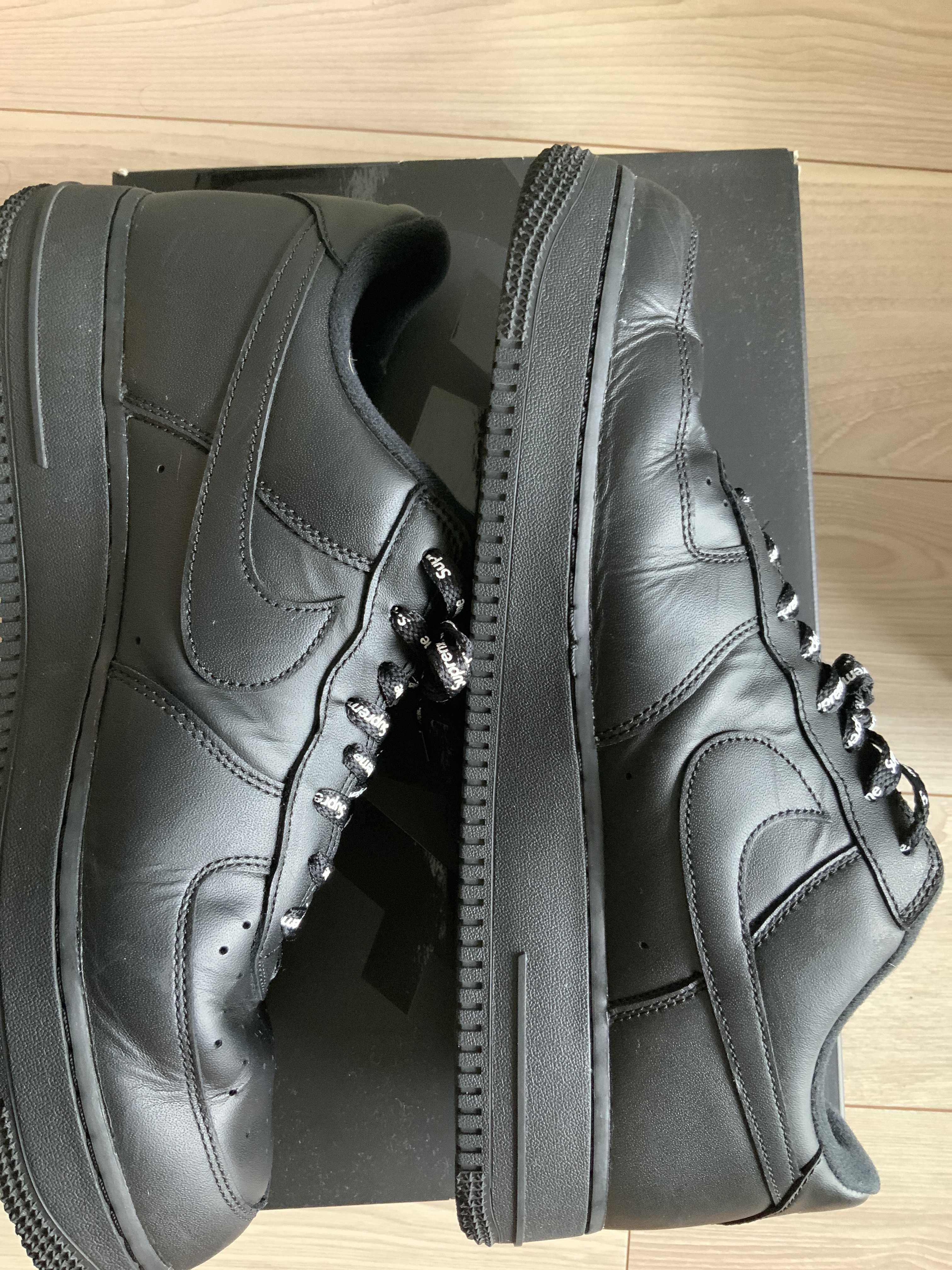 Supreme × Nike Air Force 1 Low "Black"