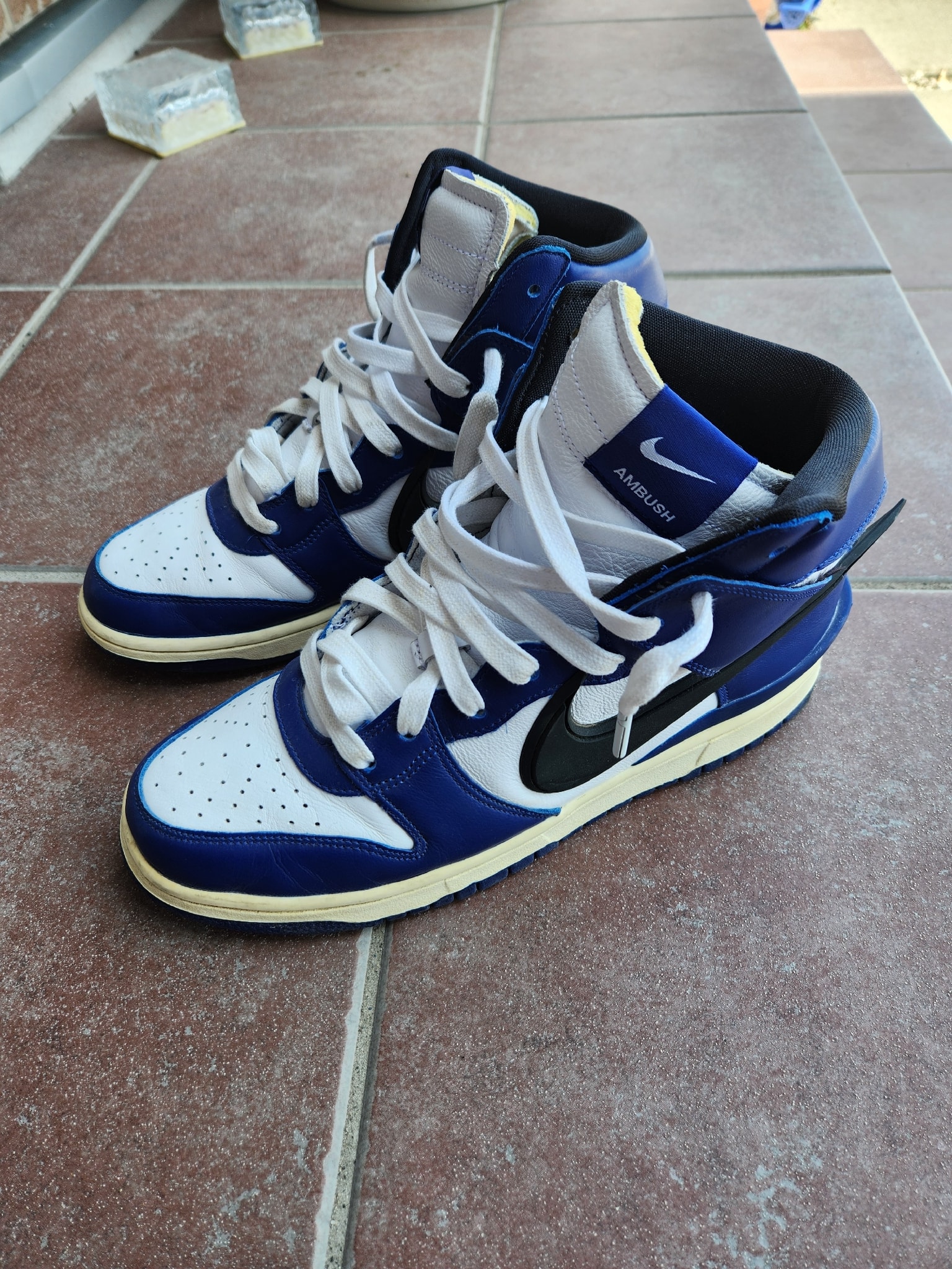 Ambush × Nike Dunk High "Deep Royal"