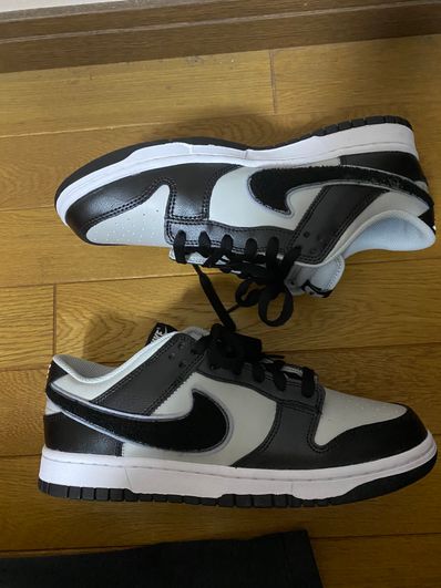 Nike Dunk Low Retro Chenille Swoosh "Black Grey"