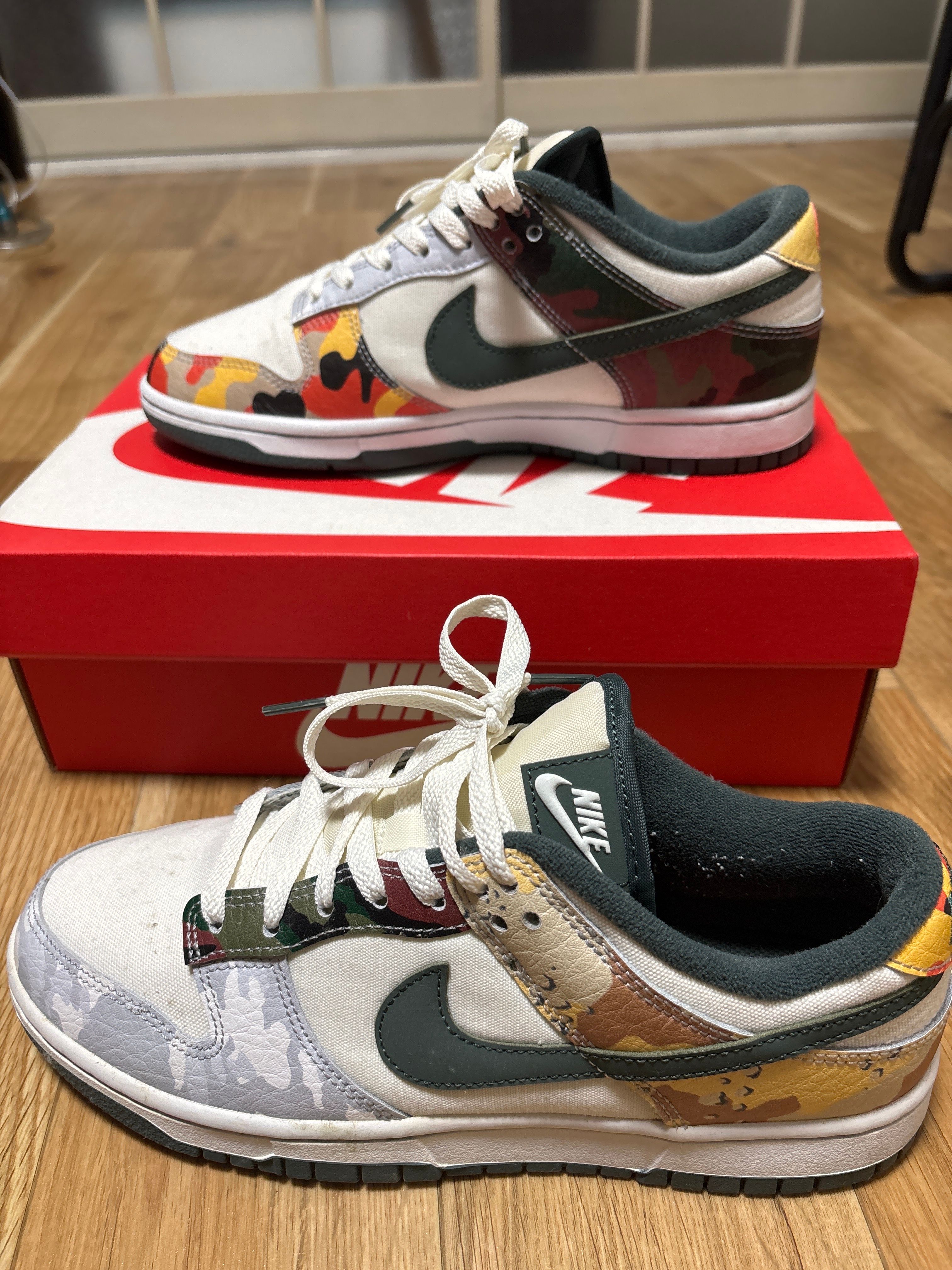 Nike Dunk Low "Sail Multi Camo"