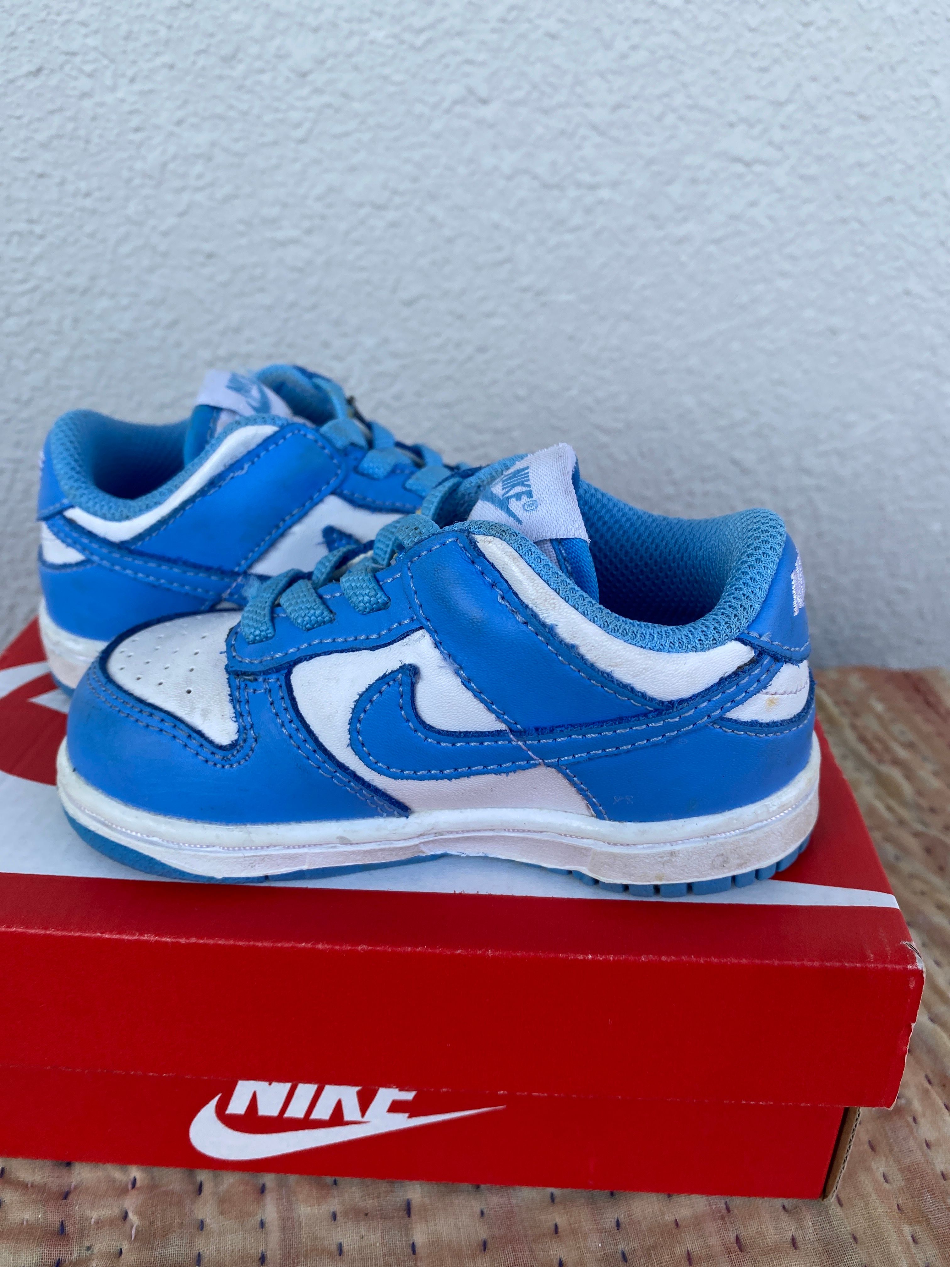 Nike TD Dunk Low "University Blue"