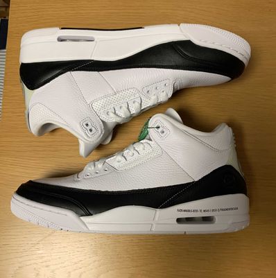 Fragment × Nike Air Jordan 3 "White/Black"