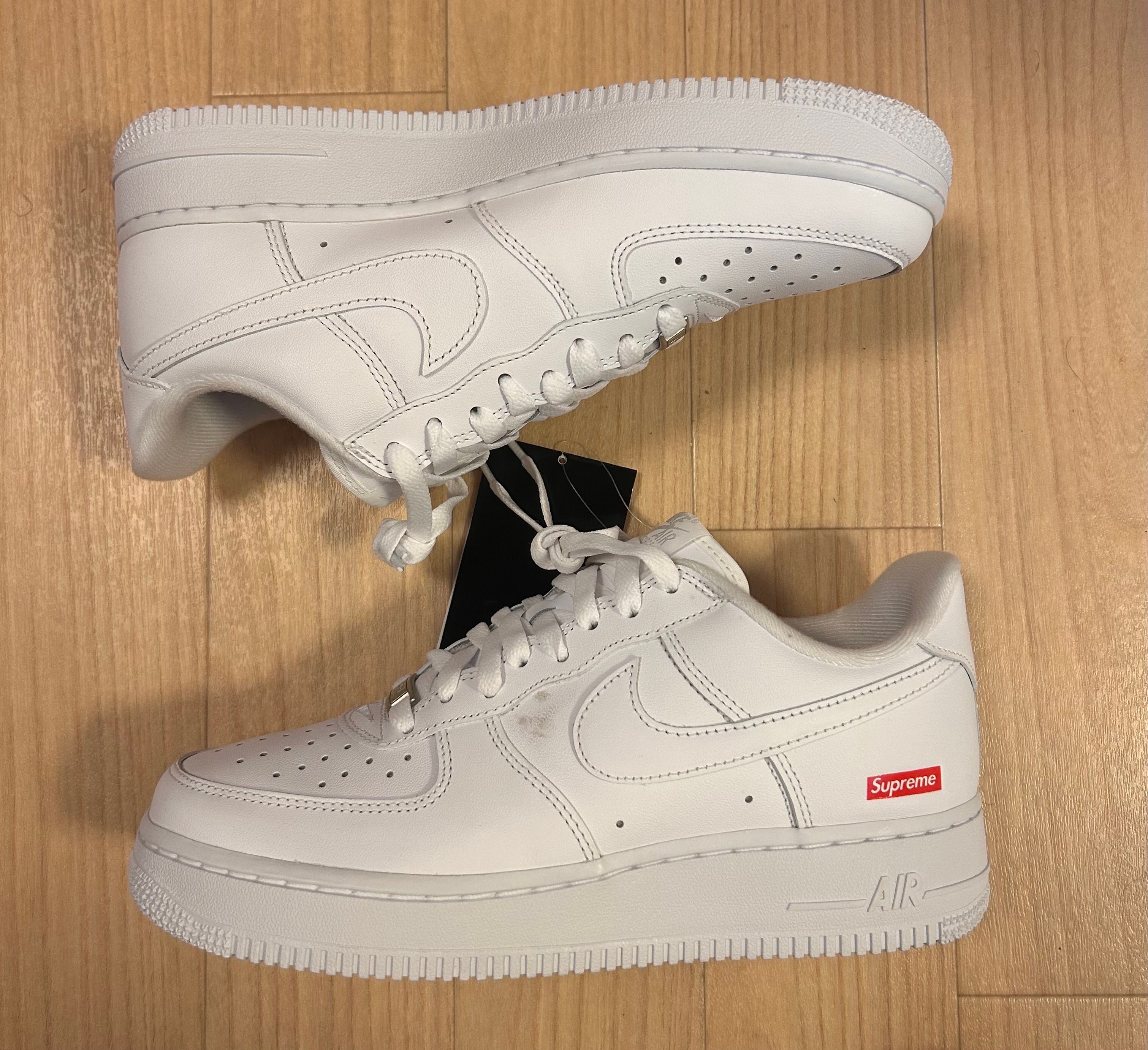 Supreme × Nike Air Force 1 Low "White"