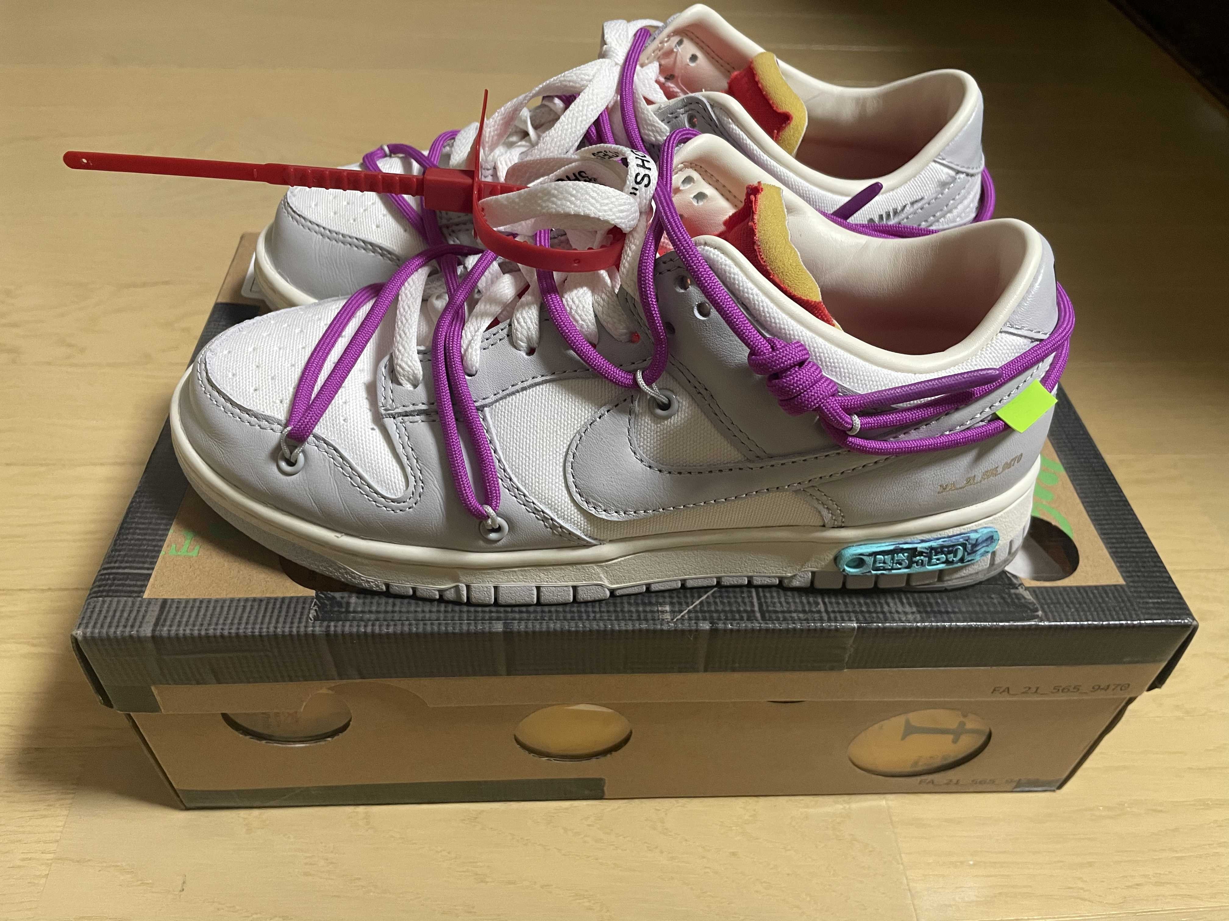 Off-White × Nike Dunk Low 1 of 50 "Lot.45"