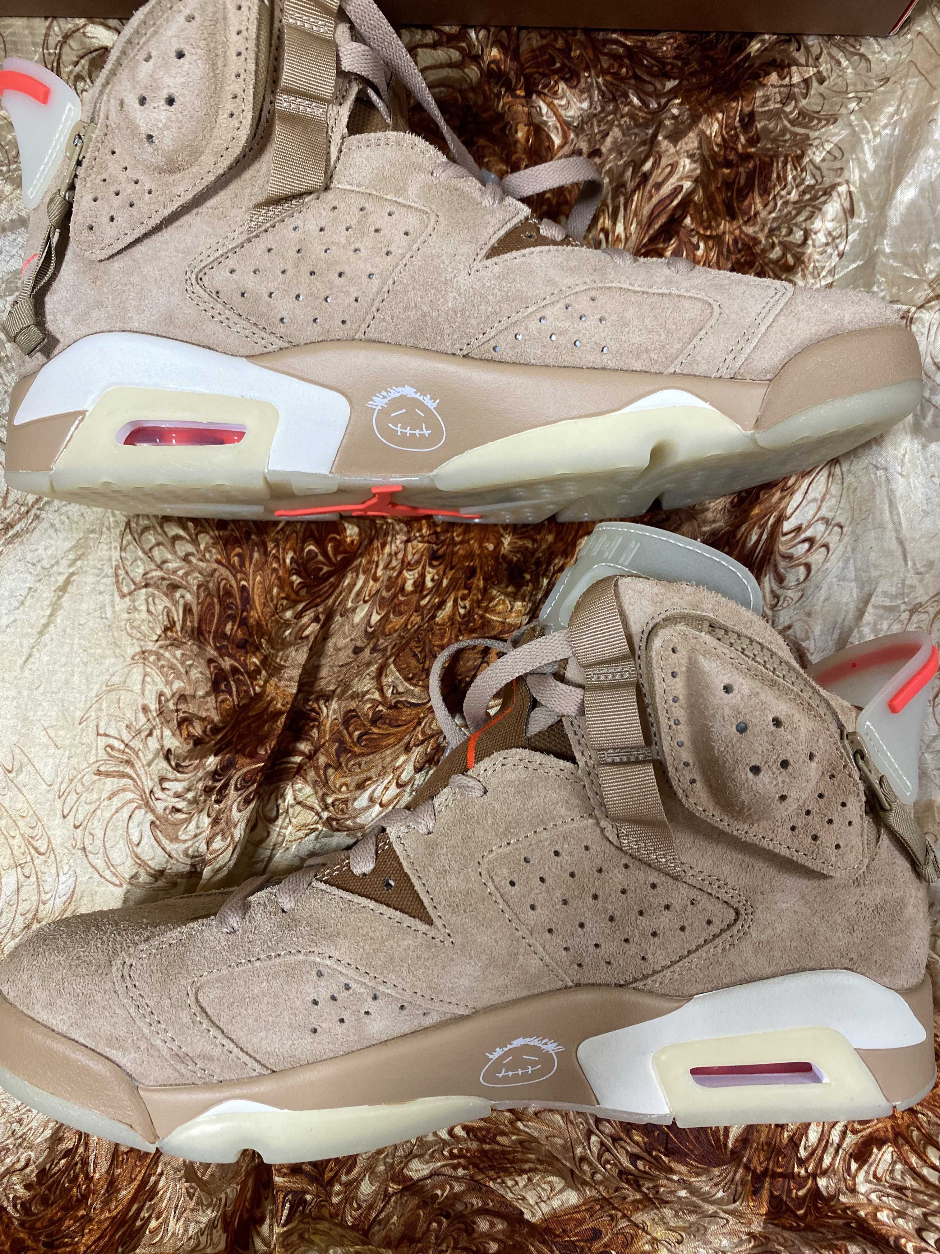 Travis Scott × Nike Air Jordan 6 "British Khaki"