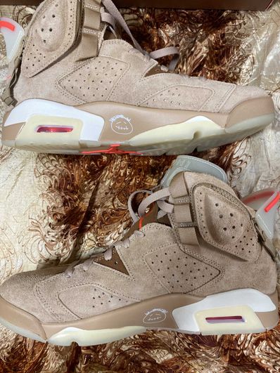 Travis Scott × Nike Air Jordan 6 "British Khaki"