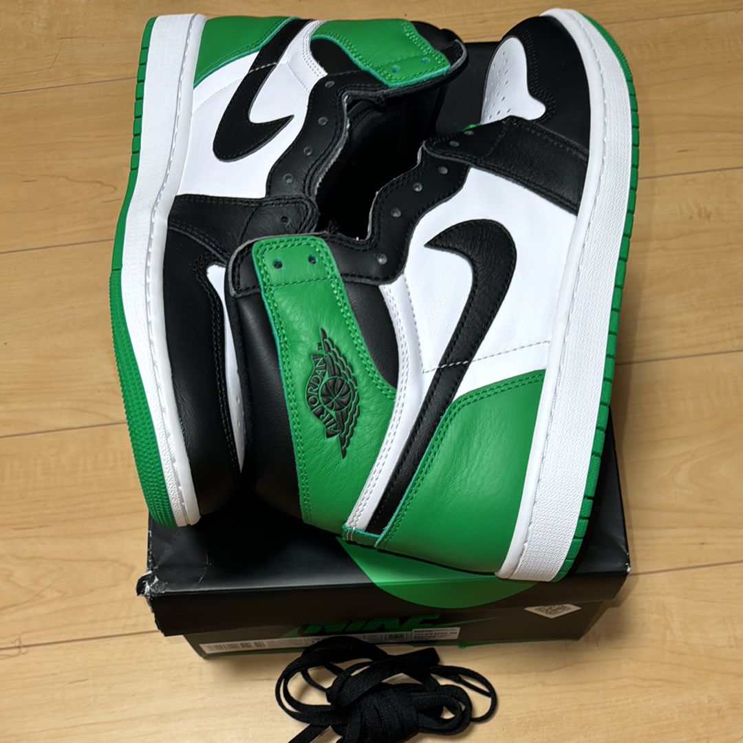Nike Air Jordan 1 Retro High OG "Celtics/Black and Lucky Green" (2023)