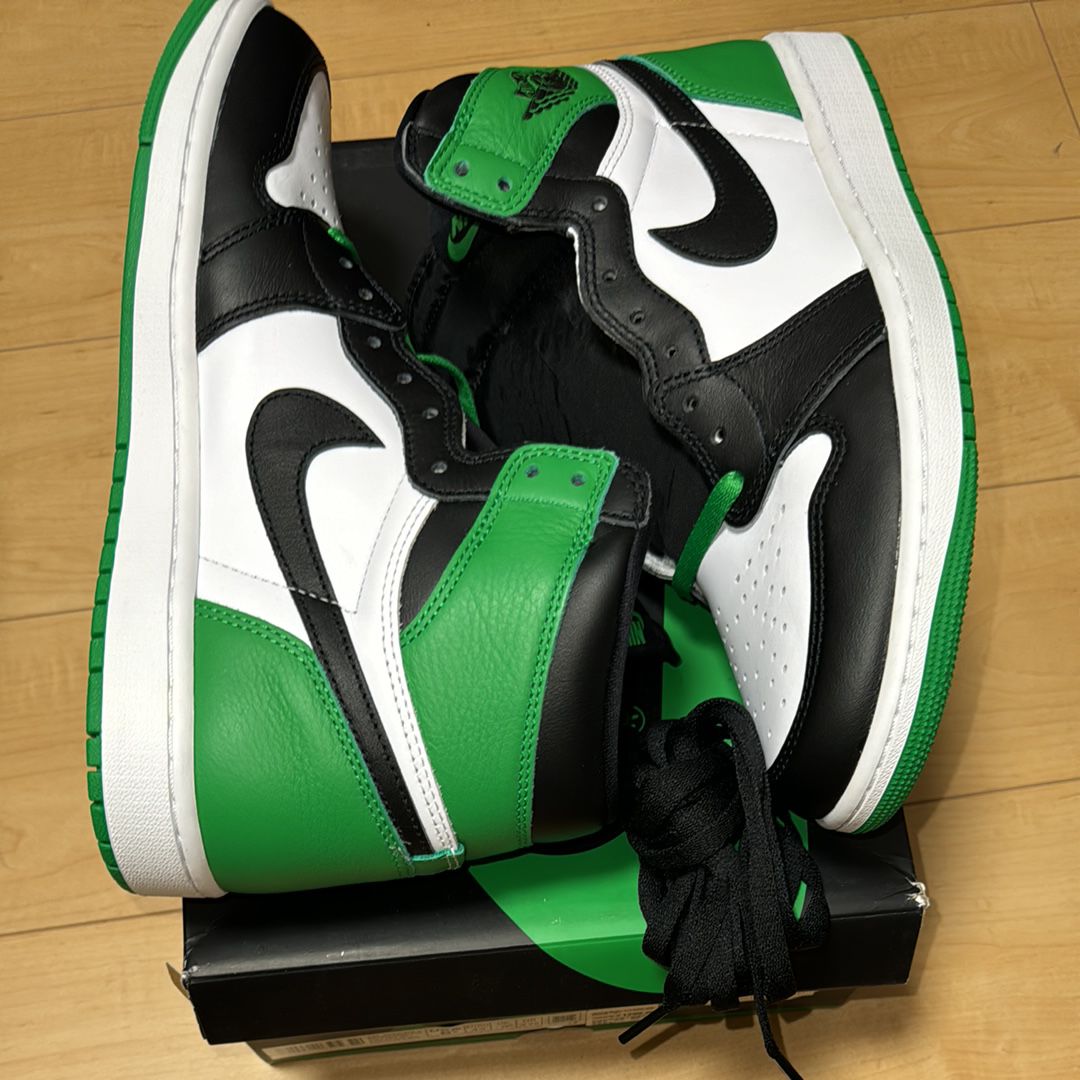 Nike Air Jordan 1 Retro High OG "Celtics/Black and Lucky Green" (2023)