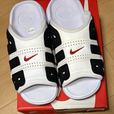 Nike Air More Uptempo Slide "White and Black"