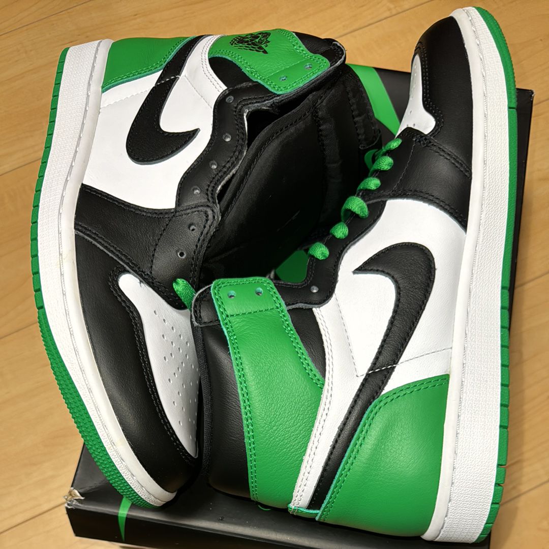 Nike Air Jordan 1 Retro High OG "Celtics/Black and Lucky Green" (2023)