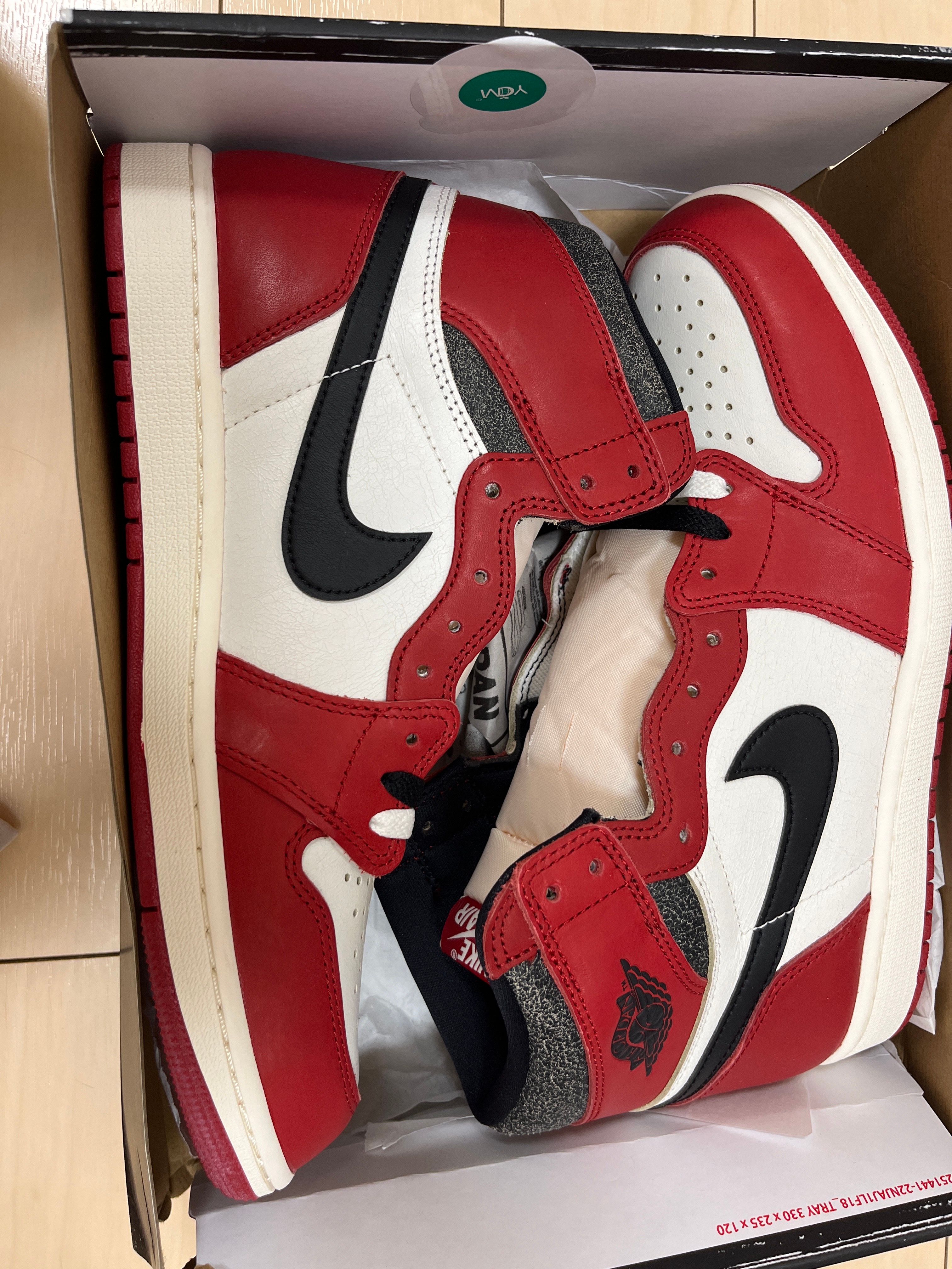 Nike Air Jordan 1 High OG "Lost & Found/Chicago"